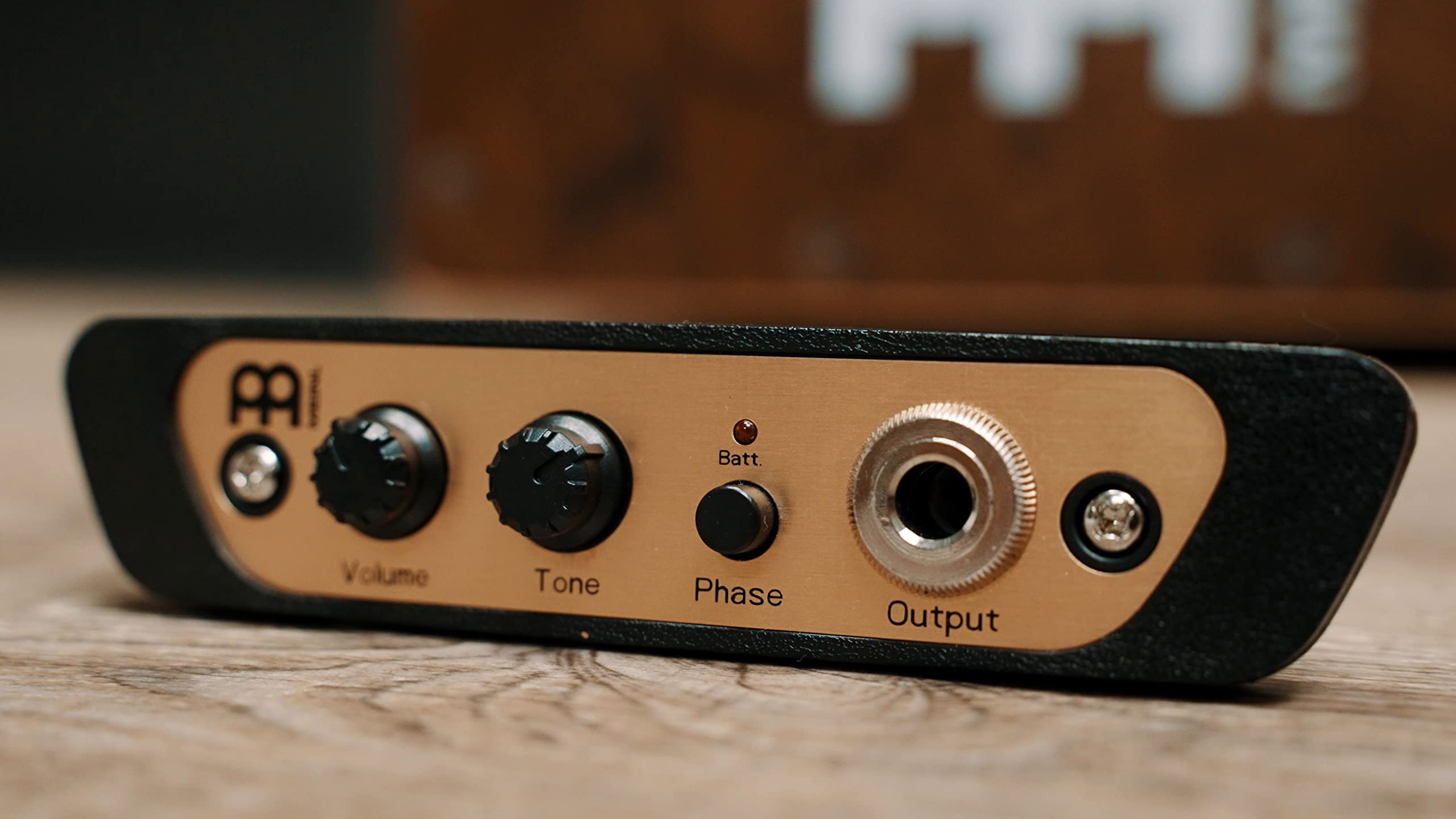 Meinl Percussion Cajon Box Drum Preamp/Pickup For Most Common Models, Eliminate Mic Stands And Get Crystal Clear Sounds, 2 Year Warranty (Pa Caj)