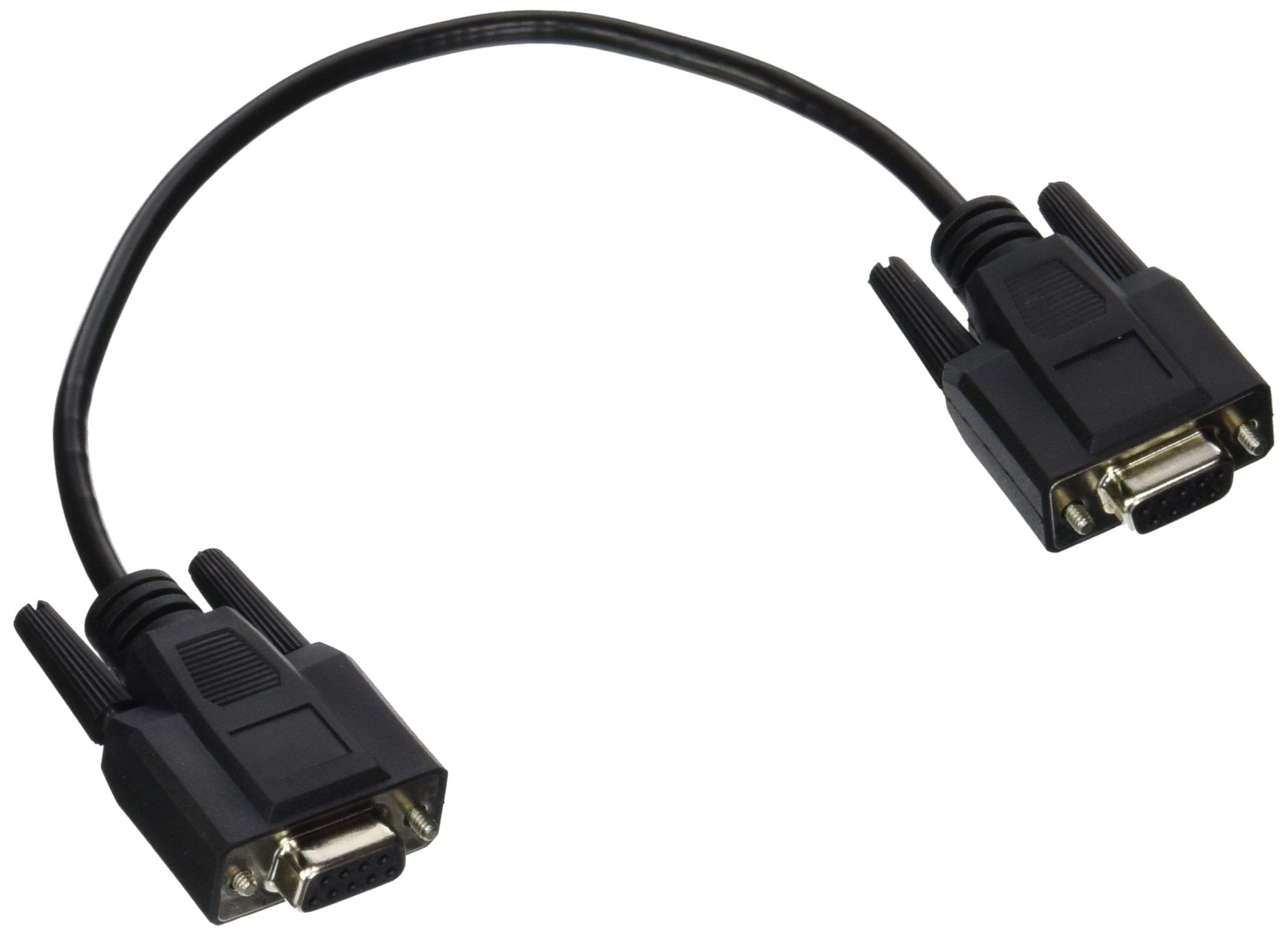 C2G 25214 Db9 F/F Serial Rs232 Cable, Black (1 Feet, 0.30 Meters)