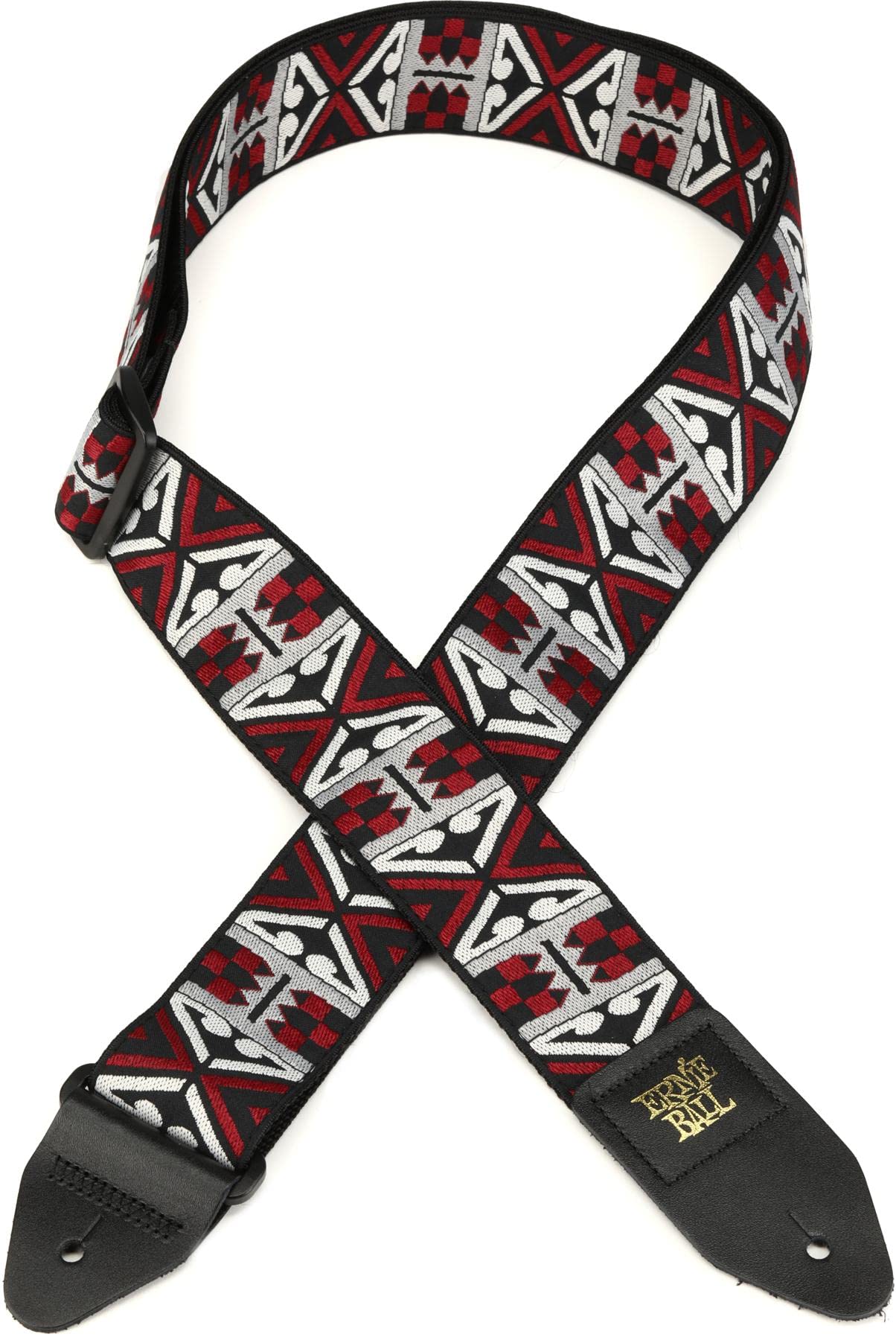 Ernie Ball Primal Red Jacquard Strap