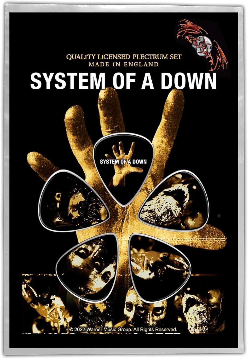 System Of A Down Guitar Picks (Set Of 5)