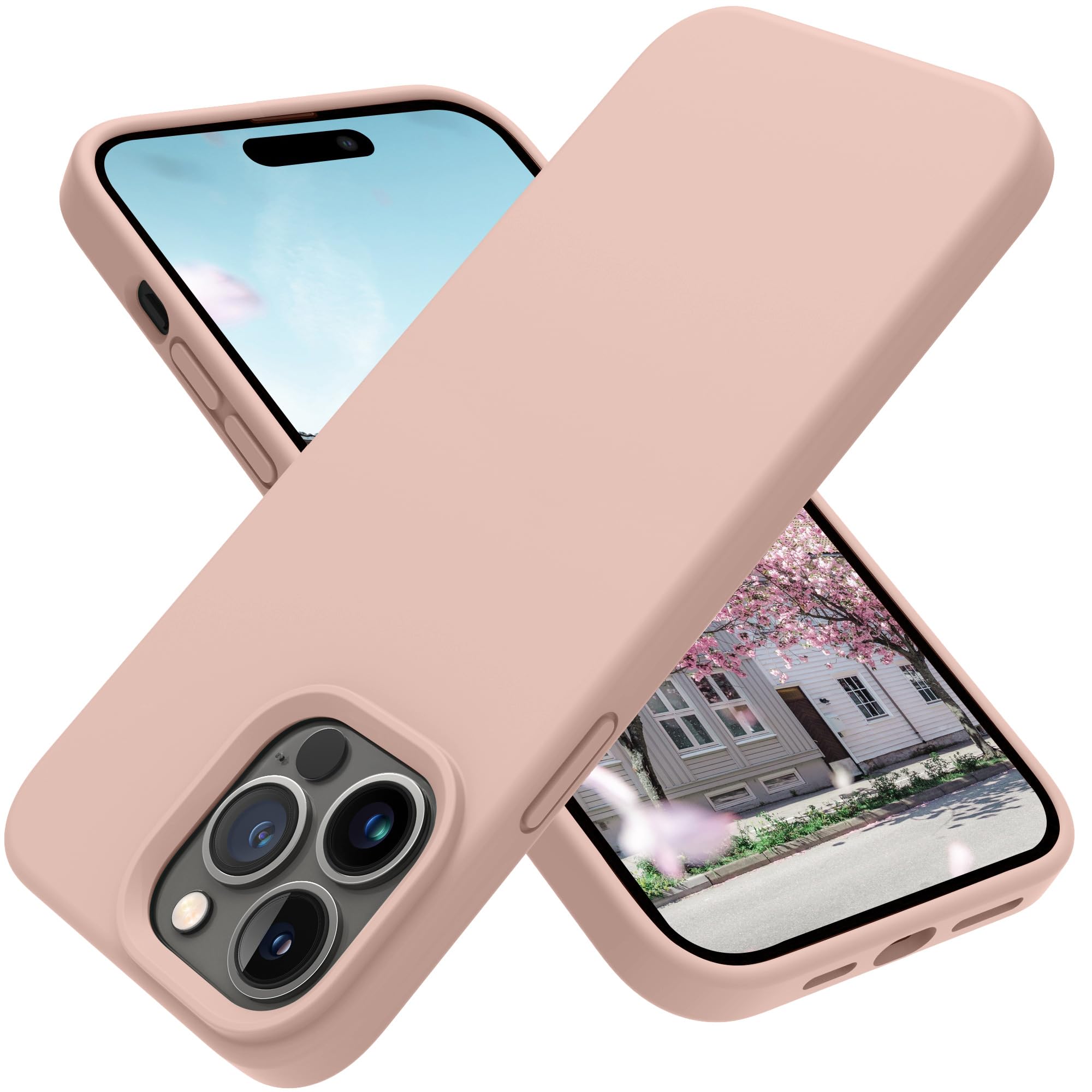 Otofly For Iphone 14 Pro Max Case [Compatible With Magsafe] Full Body Silicone Shockproof Slim Thin Phone Case For Iphone 14 Pro