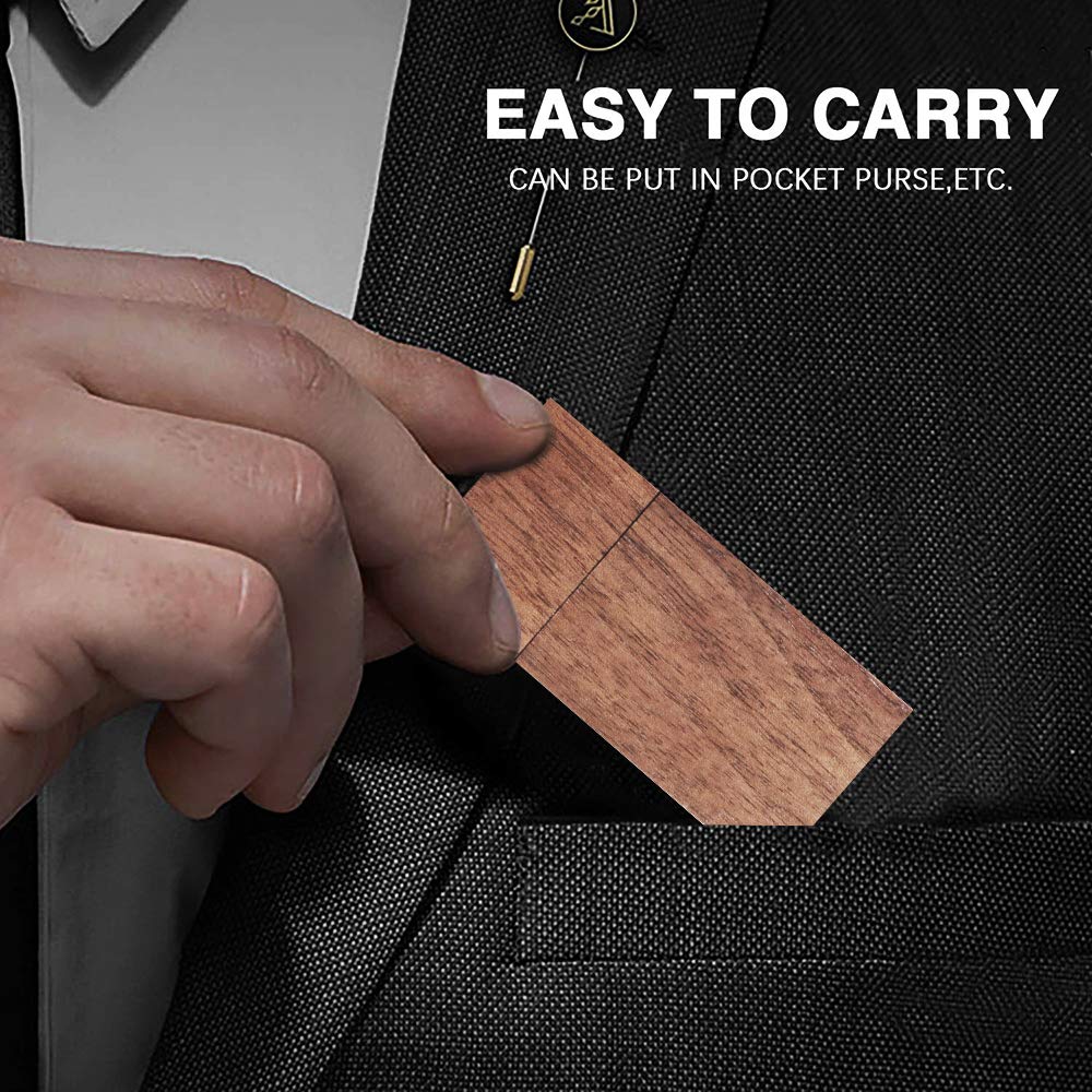 128Gb Wooden Flash Drives 5 Pack, Eastbull Wood Usb Drives 128Gb High Speed Usb 2.0 Thumb Drives Memory Stick Pen Drive For Files Storage