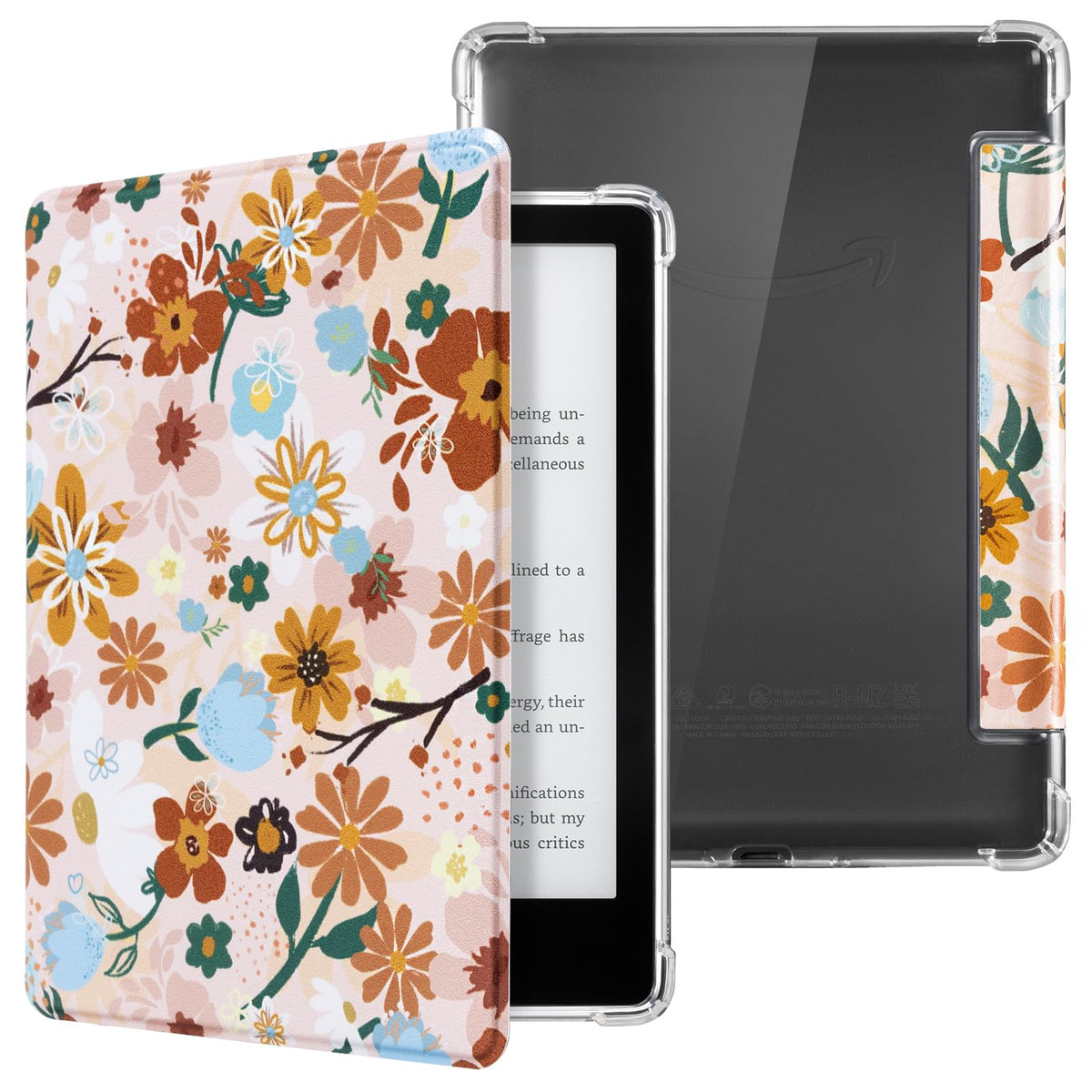 Cobak Case For Kindle Paperwhite   New Pu Leather Cover And Clear Soft Silicone Back Cover With Auto Sleep Wake Feature For Kind