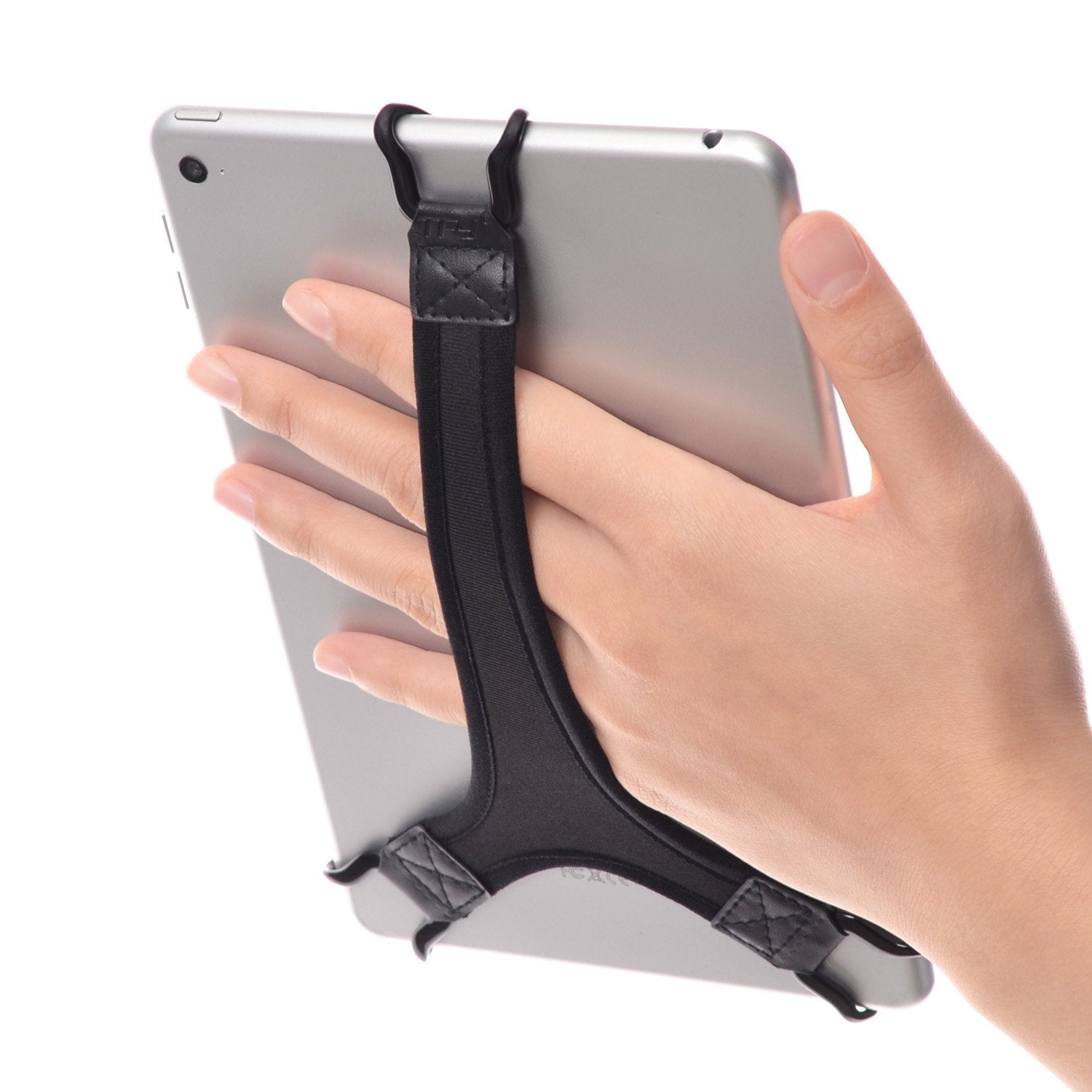 TFY Security Hand Strap Holder Finger Grip for Tablet - Compatible with Fire 7 Inch/Fire HD 8 / iPad Mini/Galaxy Tab S 8.4 / Gal