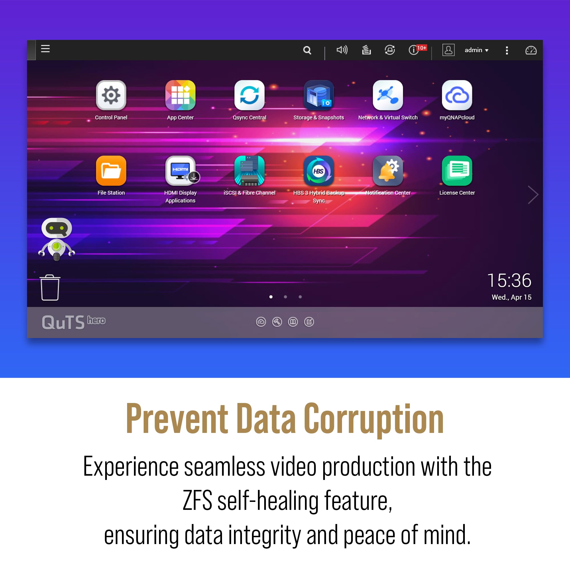 Qnap Tvs H674T I5 32G Us 6 Bay High Speed Desktop Nas With Intel 12Th Gen Core I5 6 Core Cpu, 32Gb Ddr4 Memory, Thunderbolt 4 An