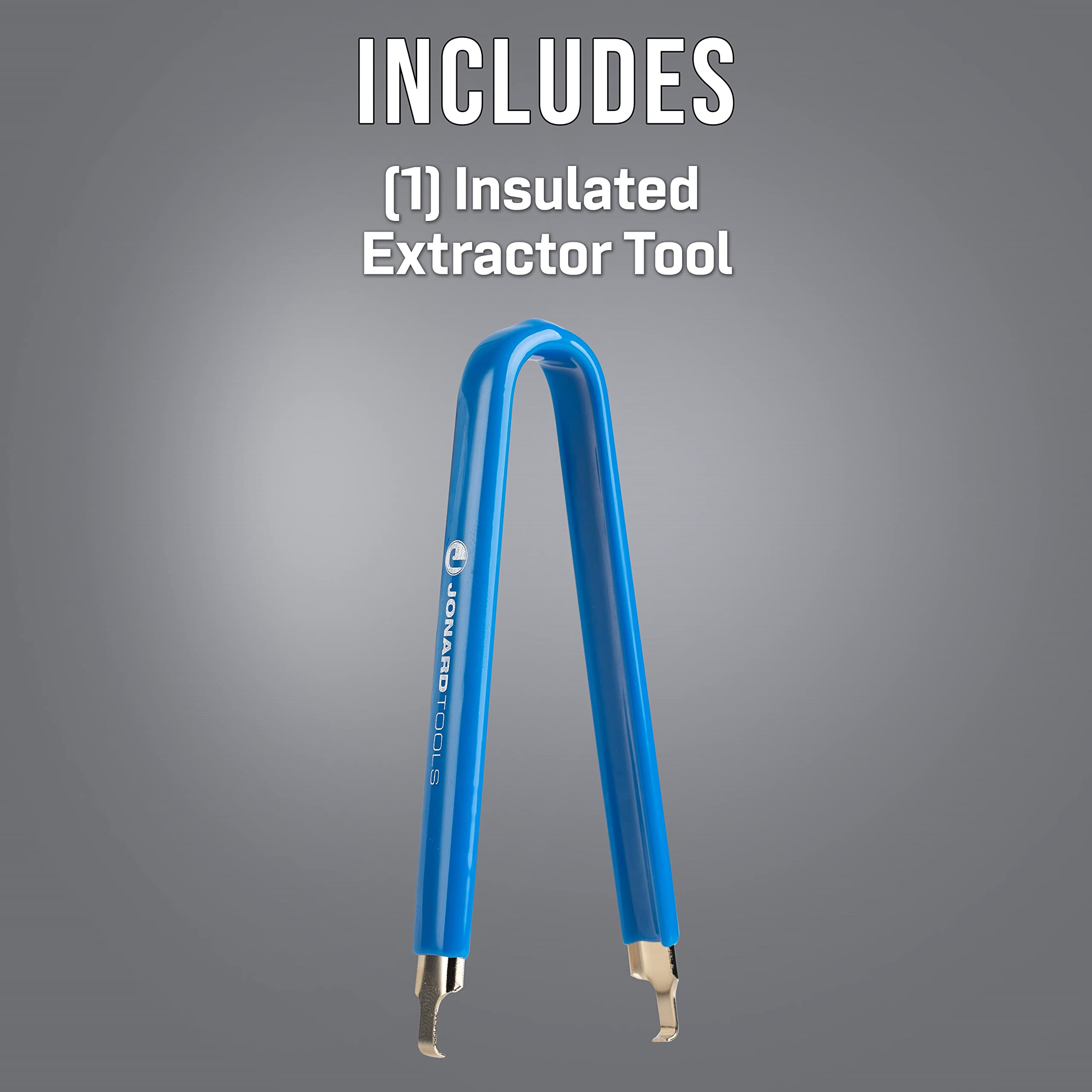 Jonard Tools S 340 Dip/Ic Insulated Spring Steel Extractor Tool, 4'' Length