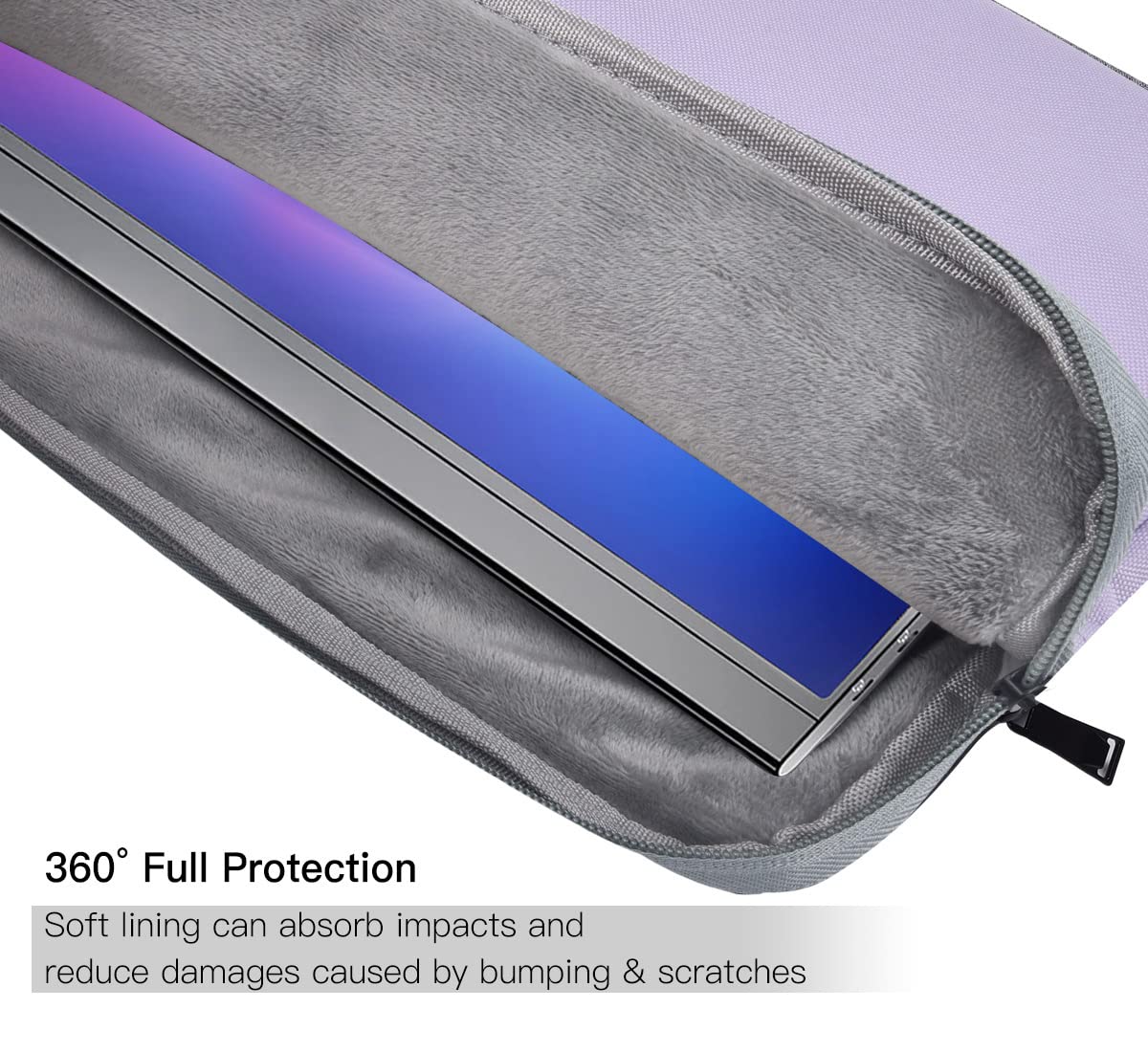 Portable Monitor Case 15.6 Inch, Carrying Laptop Computer Bag For Innoview Kyy Lepow Gtek Viewsonic Zscmalls Aoc 15.6 Inch Porta