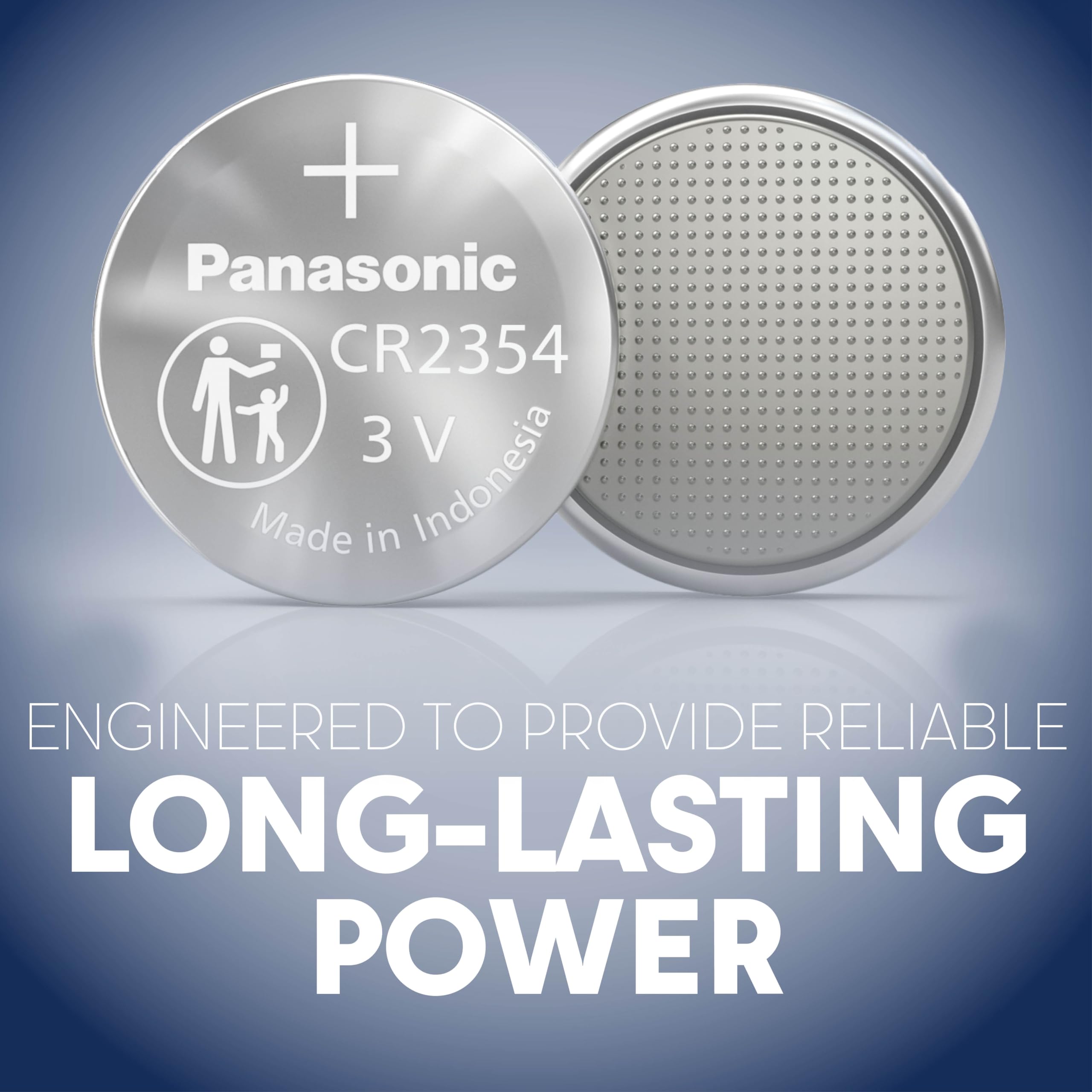 Panasonic Cr2354 3.0 Volt Long Lasting Lithium Coin Cell Batteries In Child Resistant, Standards Based Packaging, 2 Battery Pack