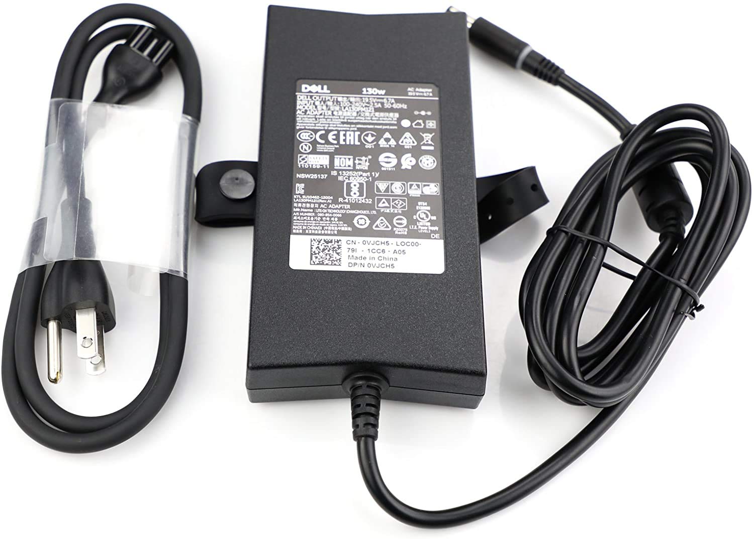 Dell 130W Ac Charger Precision M20 M60 M70 M90 M2400 M4400 M4500 M6300 La130Pm121 Da130Pe1 00 Laptop Power Supply