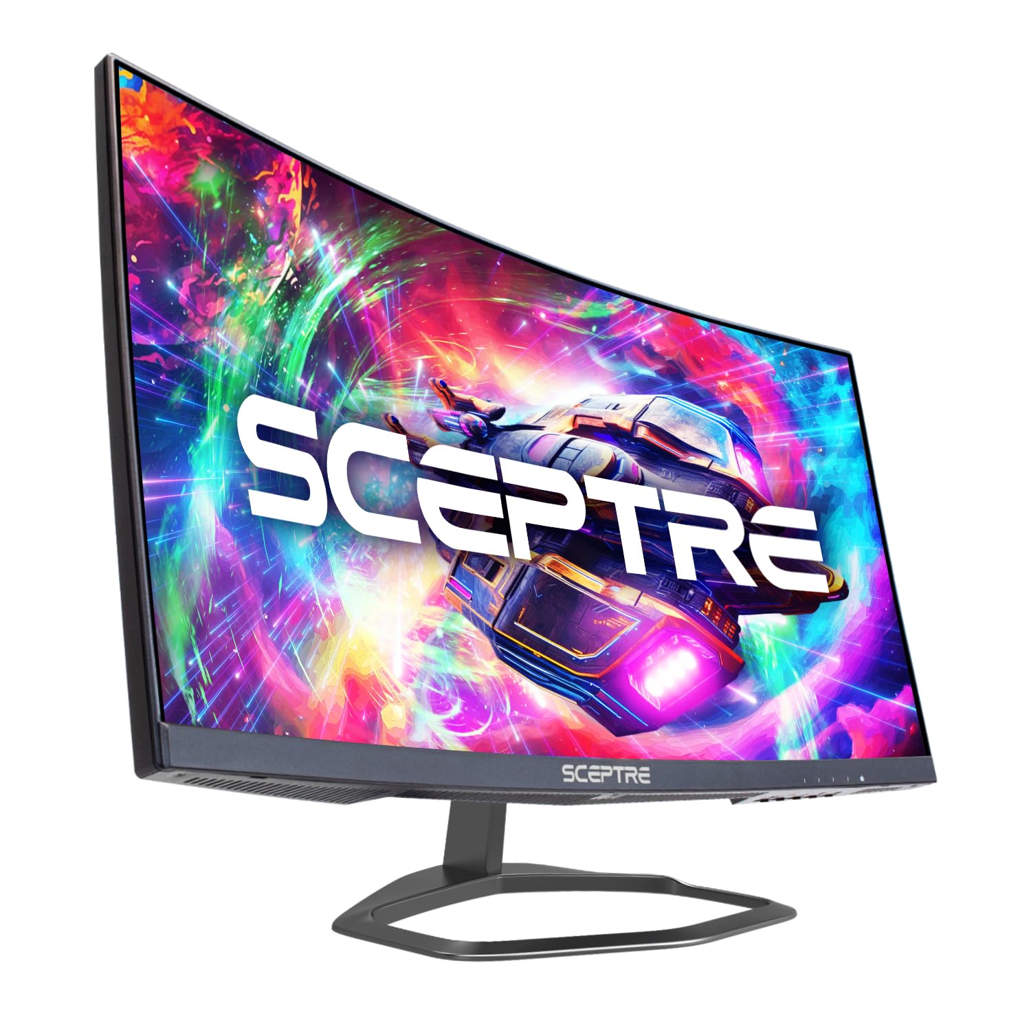 Sceptre Curved 24.5-inch Gaming Monitor up to 240Hz 1080p R1500 1ms DisplayPort x2 HDMI x2 Blue Light Shift Build-in Speakers, M