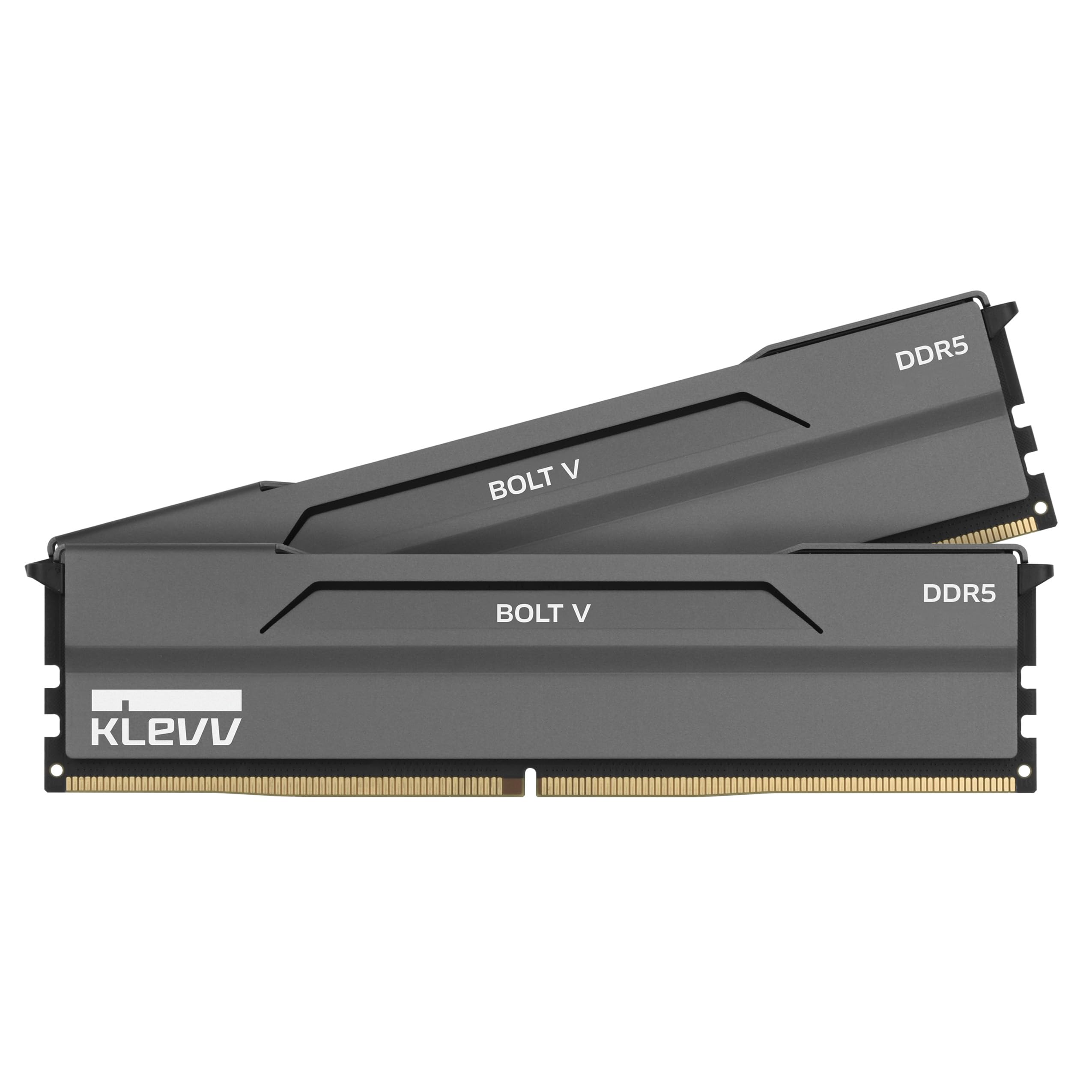 Klevv Bolt V Ddr5 32Gb (2X16Gb) 6400Mhz Cl32 A Die 1.35V Gaming Desktop Ram Memory Sk Hynix Chip Xmp 3.0 / Amd Expo Ready (Kd5Ag