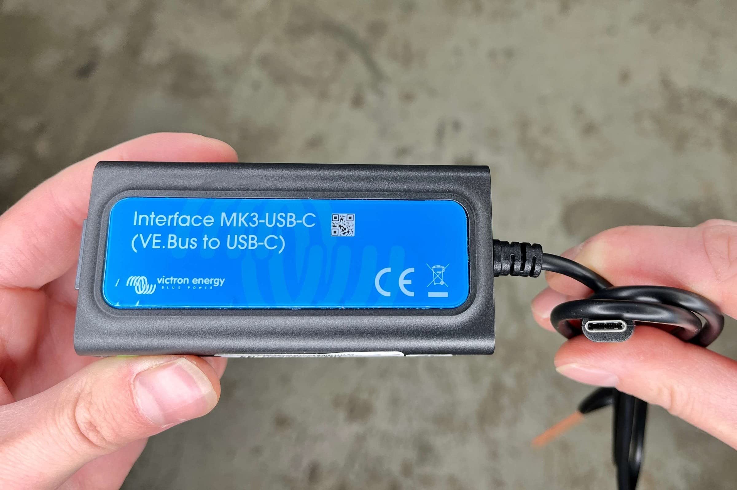 Victron Energy Interface Mk3 Usb C (Ve.Bus To Usb C)