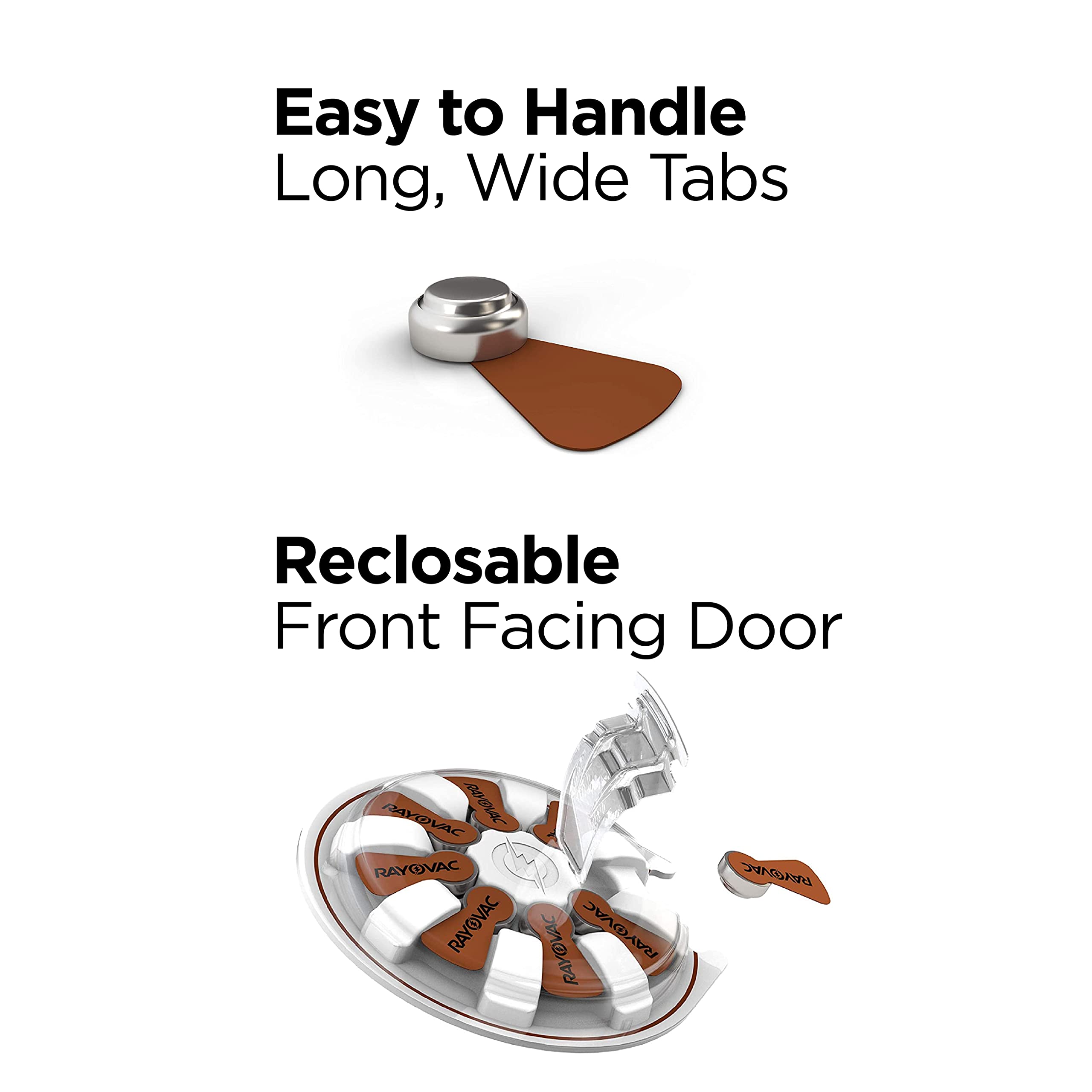 Rayovac Hearing Aid Batteries Size 13 For Advanced Hearing Aid Devices (16 Count)