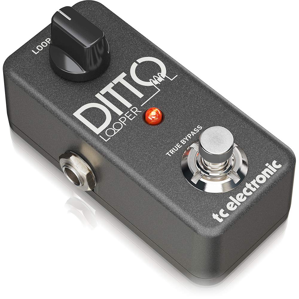 Tc Electronic Ditto Looper Highly Intuitive Looper Pedal With 5 Minutes Of Looping Time, Analog Dry Through And True Bypass Mult