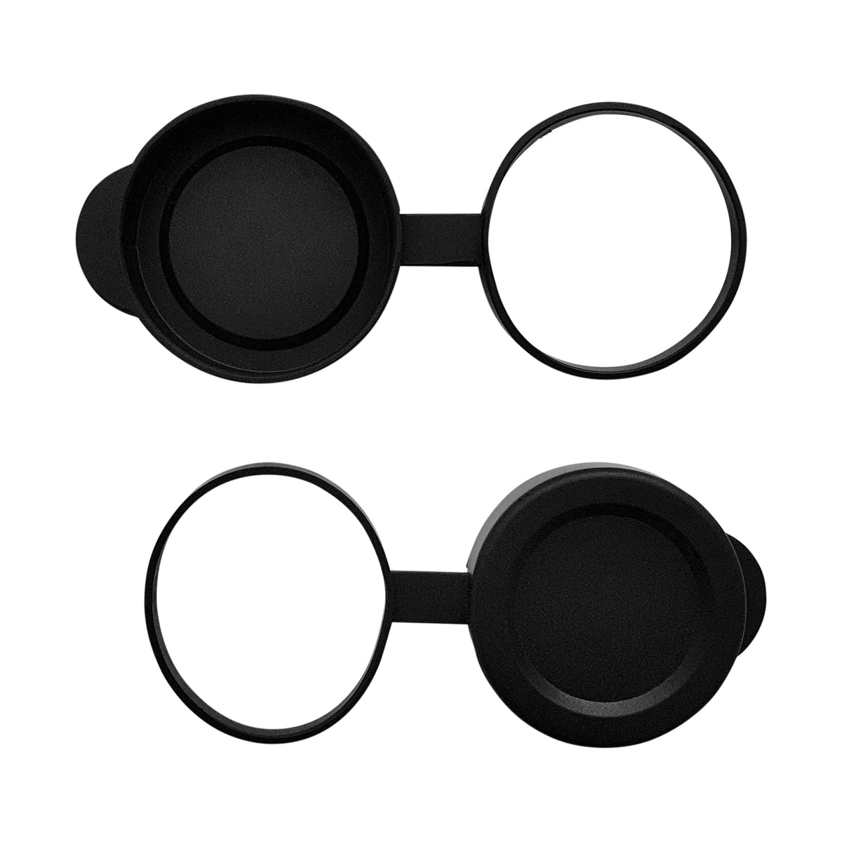 42mm Binocular/Monocular Objective Lens Caps Internal Diameter 48.5-50mm Rubber Cover Set Black 48-50LC 0