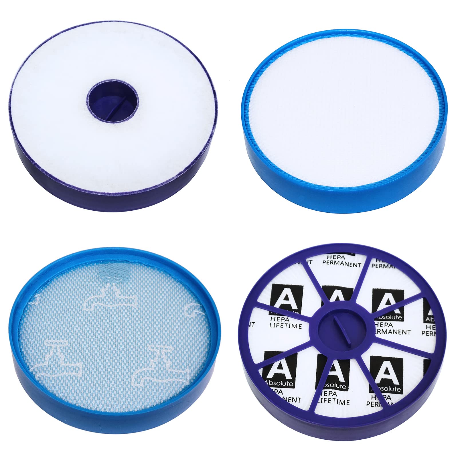 Vacuum Cleaner Pre And Post Motor Hepa Filter Kit Suitable For Vacuum Cleaner Dyson Dc19 Dc20 Dc21