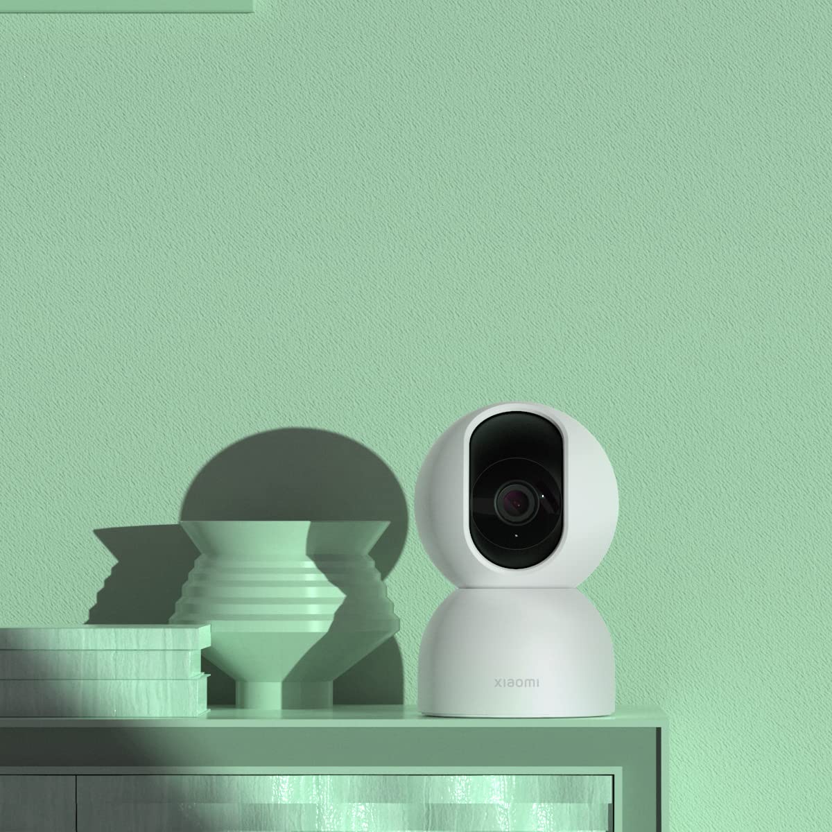 Xiaomi Smart Camera C400, 4Mp, 360 Rotation, Ai Human Detection, 2.4Ghz / 5Ghz Wi-Fi Support, White