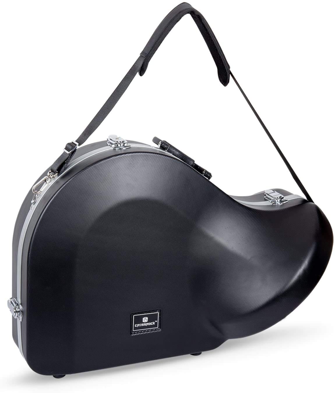 Crossrock Abs Molded Black French Horn Case