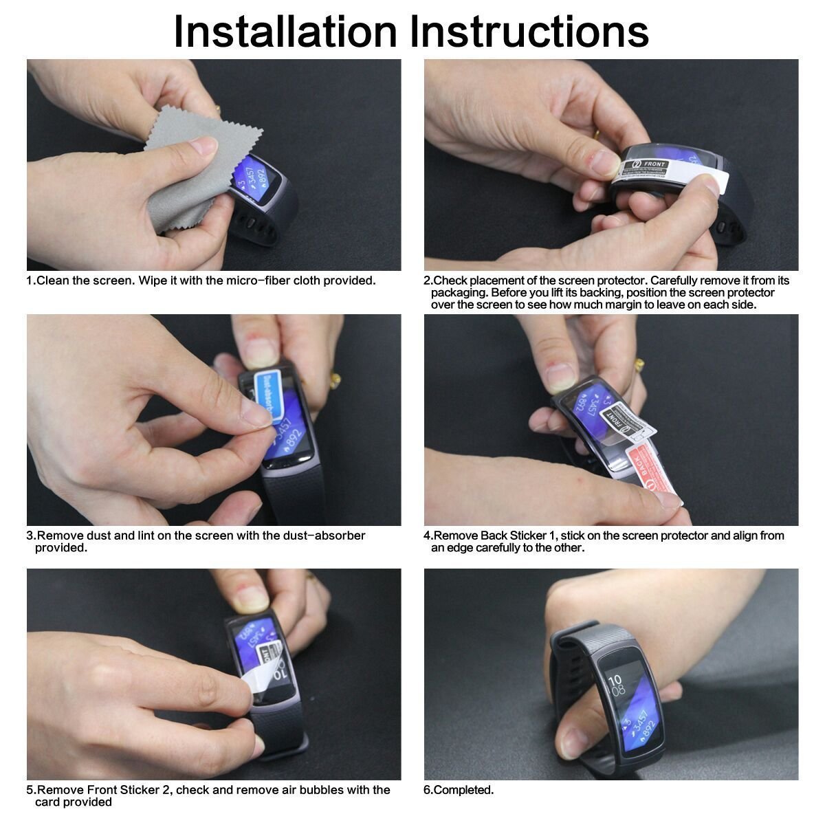 200Pcs Compatible For Tamagotchi Meets Screen Protector, Blueshaw Full Coverage Pet Clear Film Compatible For Tamagotchi Meets (