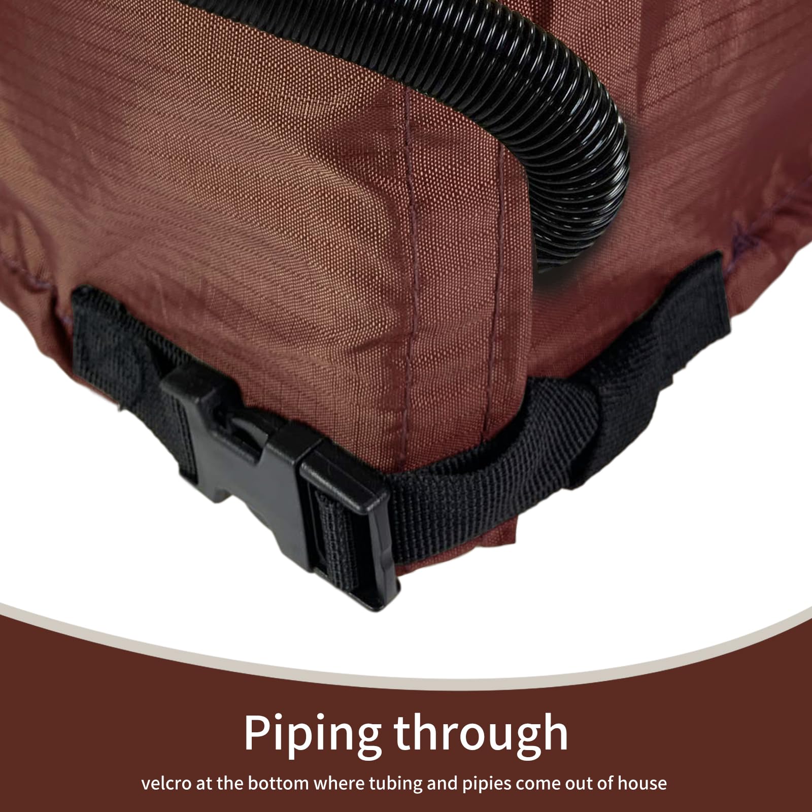 Air Conditioner Cover For Outside Units Sturdy,Ac Cover For Outside Unit,Water Resistant, Sturdy, With Mesh Vents And Elastic He