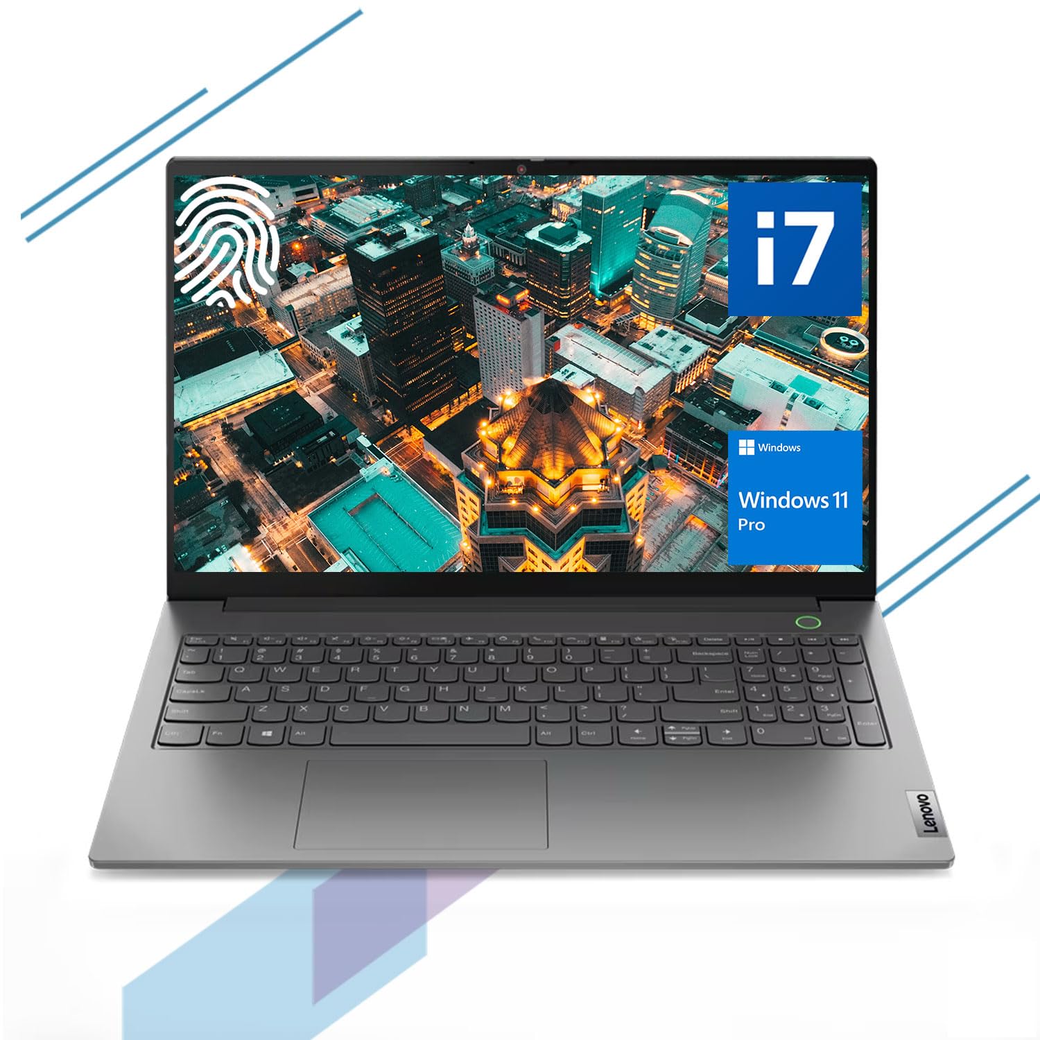 Lenovo ThinkBook 15 Gen 4 Business Laptop, 15.6 FHD Display, Intel i7-1255U, 16GB RAM, 512GB SSD, HDMI, Thunderbolt 4, Webcam, W