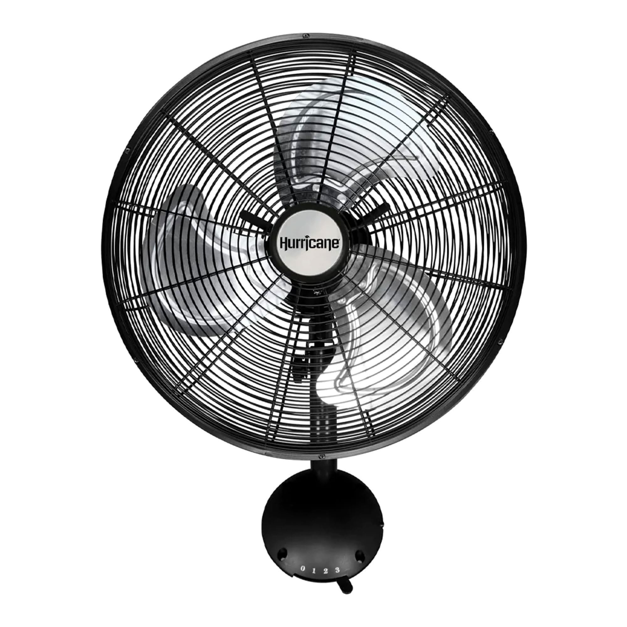 Hurricane Oscillating Wall Mount Fan, 3 Speed Indoor Cooling, Pro Series, 16''