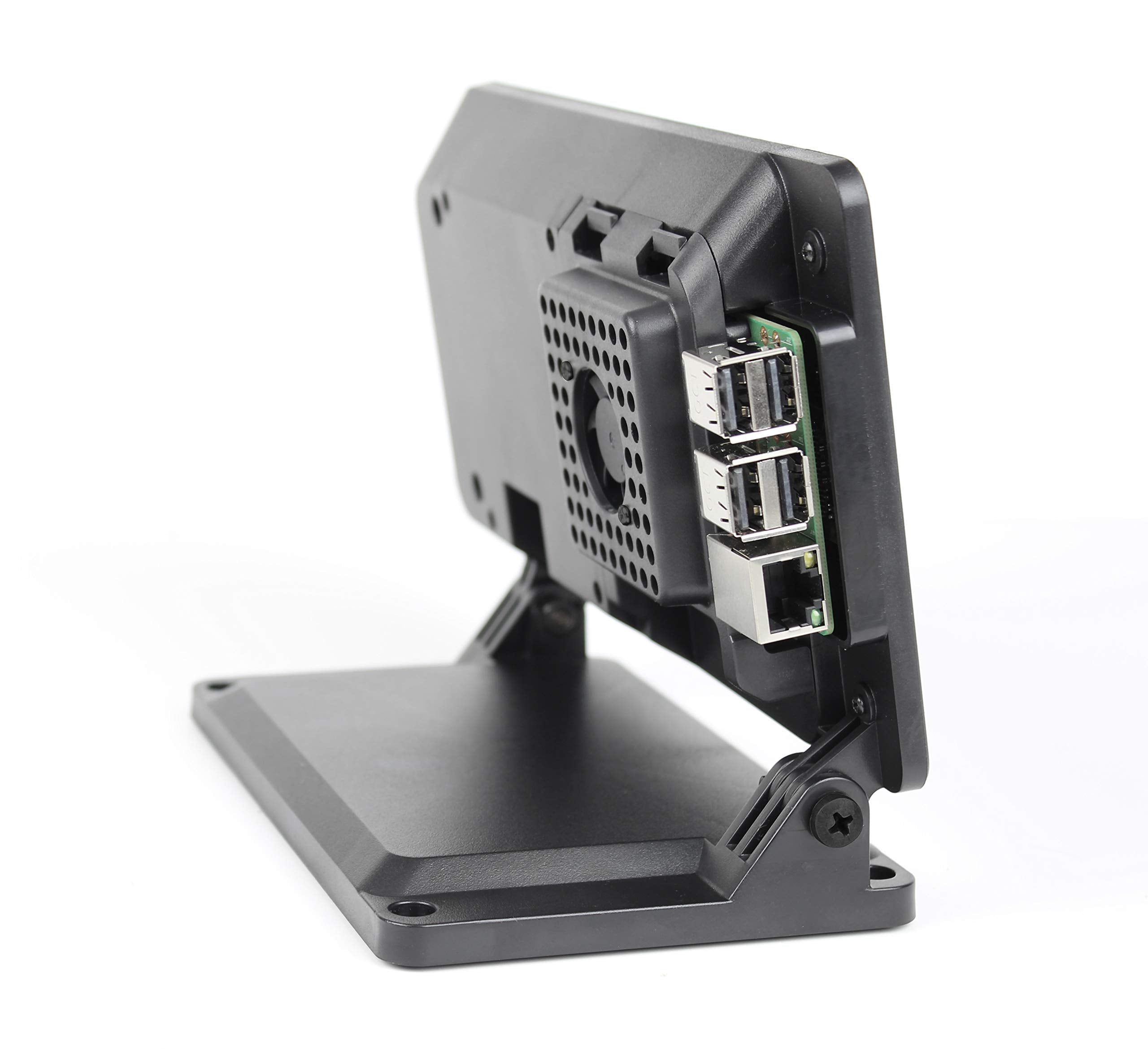 Smartipi Touch 2   Case For The Official Raspberry Pi 7'' Touchscreen Display   With Cooling Fan