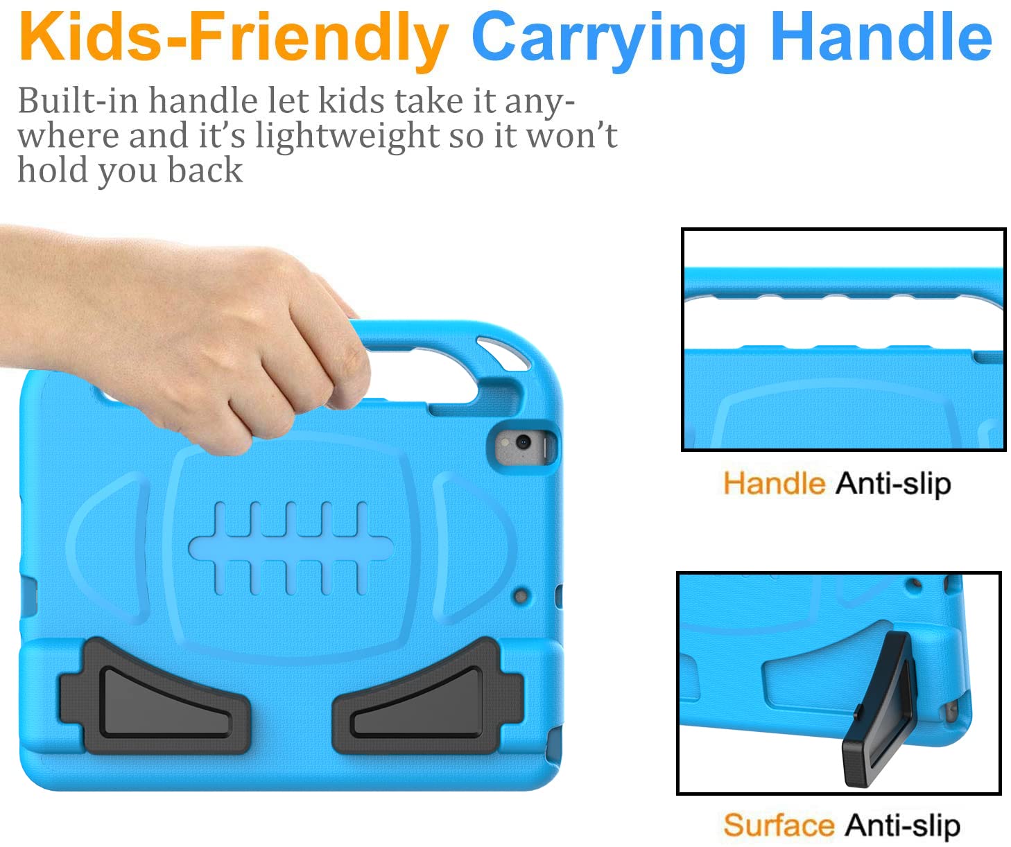 Bmouo Kids Case For New Ipad 10.2 2021/2020/2019   Ipad 9Th/8Th/7Th Generation Case For Kids, With Built In Screen Protector, Sh