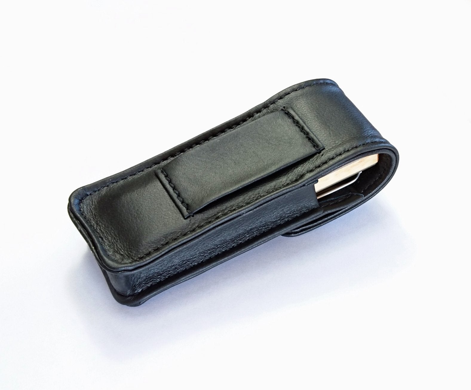 Seydel Sidle Harmonica Belt Bag Leather (Blues) 1 Pack