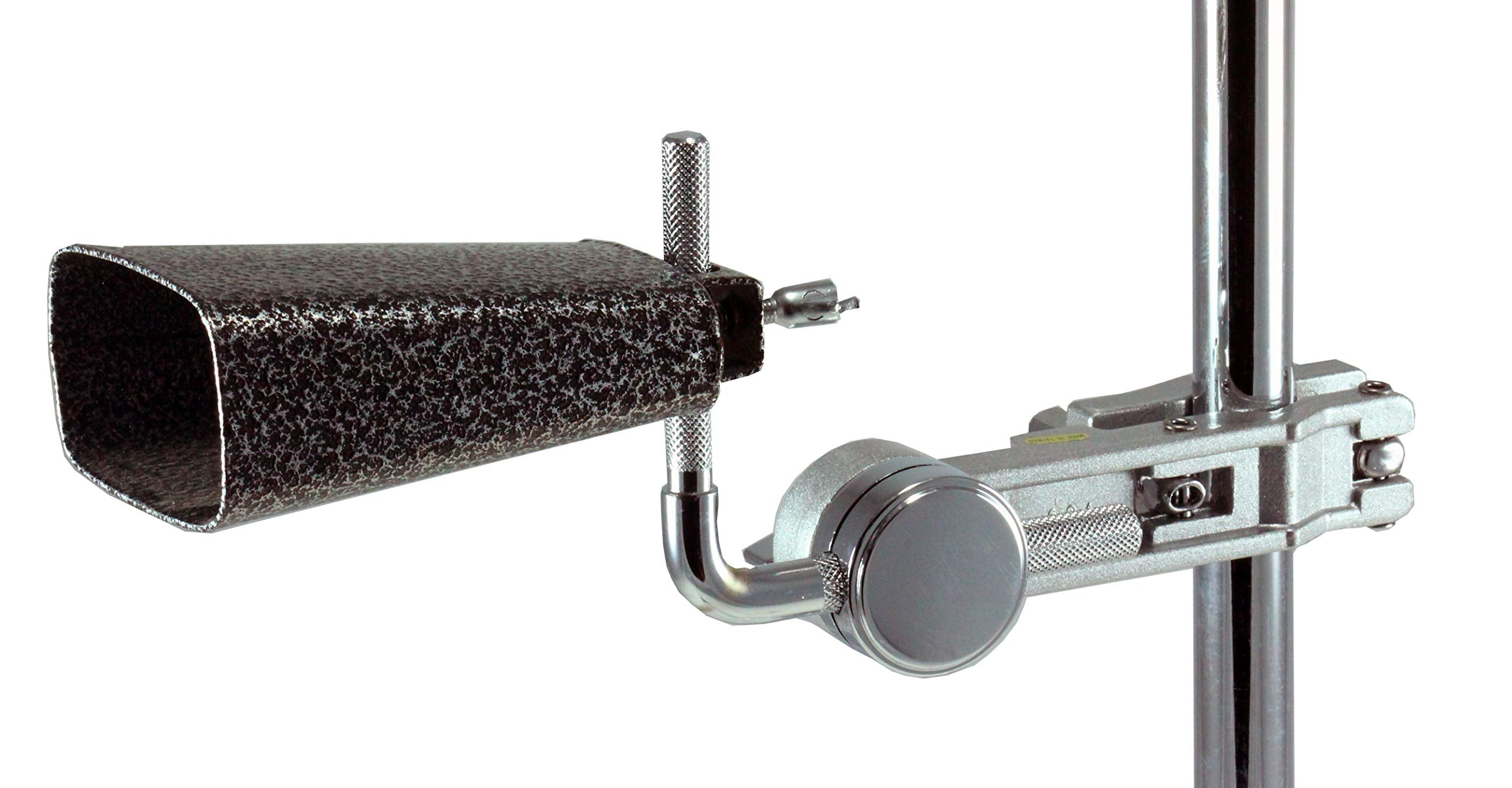 Cowbell Mount With L Rod (Cowbell Not Included)   Cowbell Clamp With Adjustable Length & Angle   Drum Clamp Mounting Bracket For