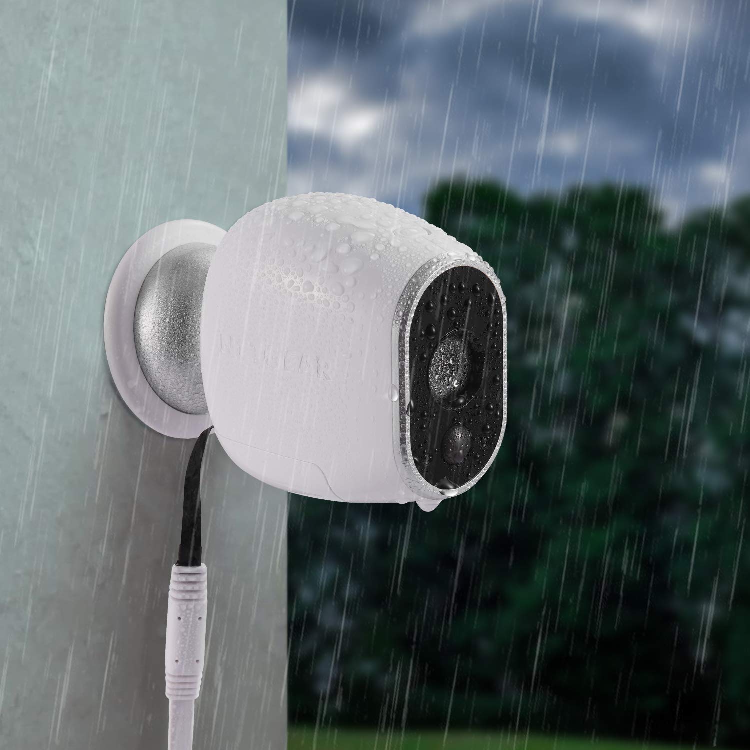 Alertcam 2Pack Power Adapter Compatible With Arlo (Replace Cr123A), With 25Feet/7.5M Weatherproof Outdoor Cable Continuously Pow