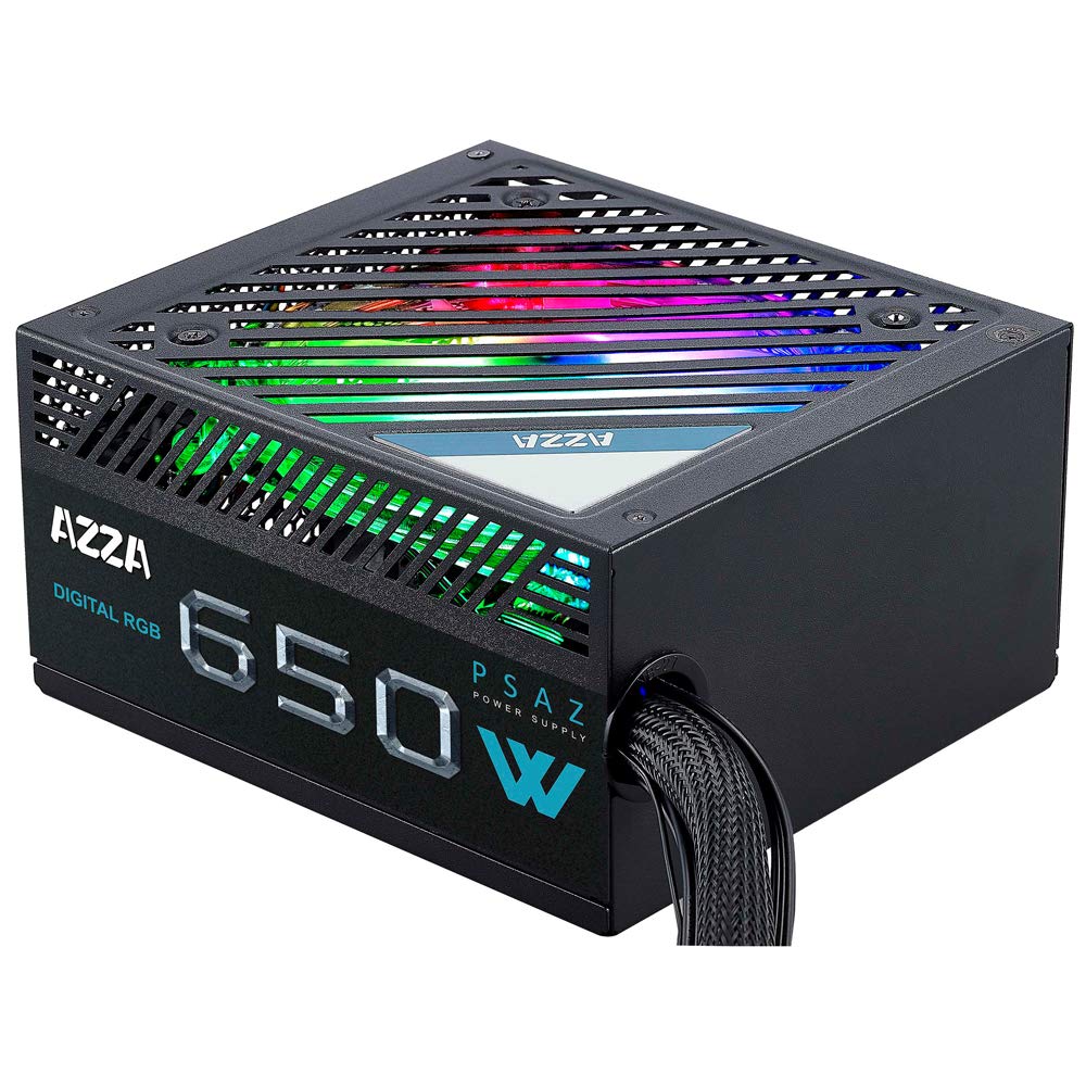 Azza Psaz 650W(Argb) 650 Watt Power Supply W/Addressable Rgb