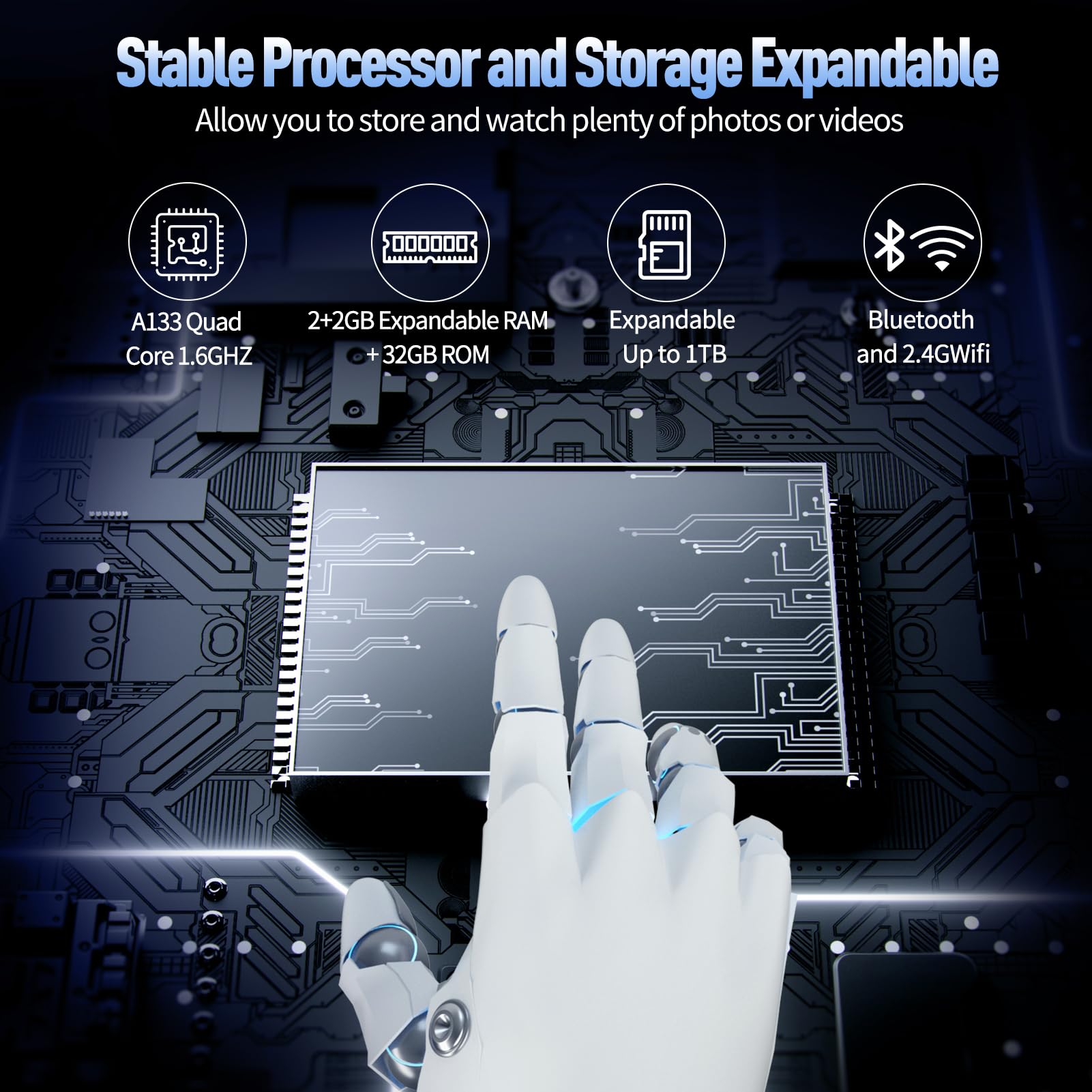 Newision 10 Inch Android Tablet With Case, Tablet Pc Android 12 With 4Gb(2+2Gb Expand) Ram 32Gb Rom,1.6Ghz Processor,6000Mah Bat