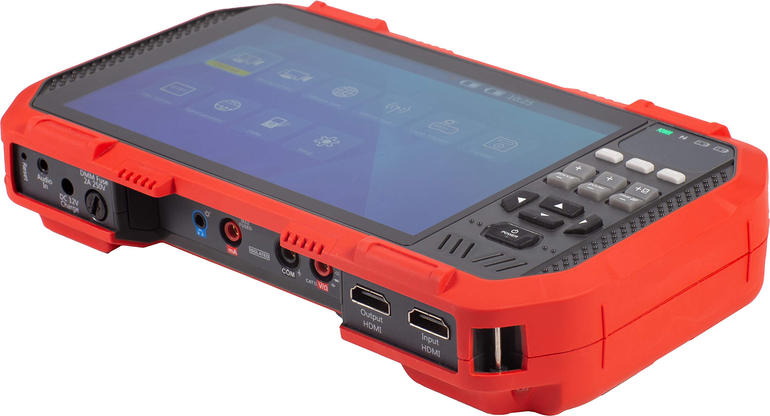 Triplett 8075 Camview Ip Pro X Cctv Camera Tester With Poe, Built In Dhcp Server, And 7'' Tft Touchscreen   Ntsc/Pal, Hd Cvi 3.0