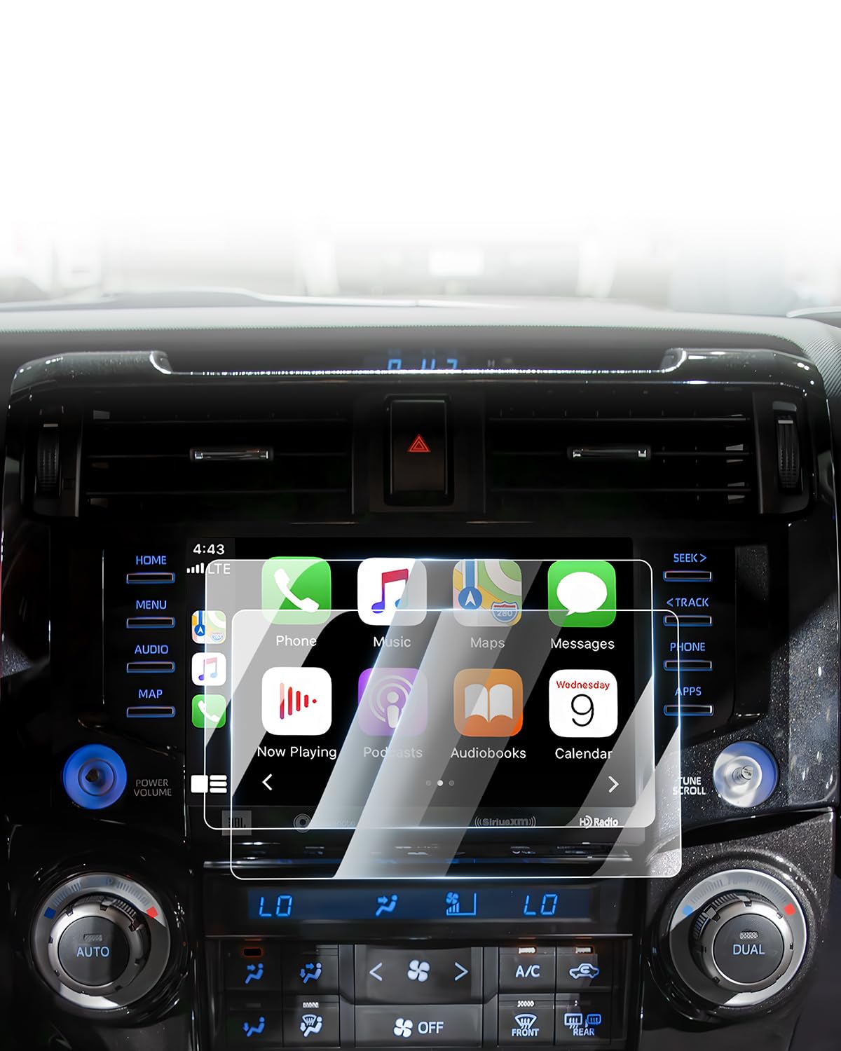 Karltys 2 Pack Yukon Rear Entertainment Screen Protector For 2021-2025 Gmc Yukon Denali/Chevy Tahoe/Suburban, 12.6-Inch Rear Seat Media Display Protector Tempered Glass For 2025 Yukon Accessories