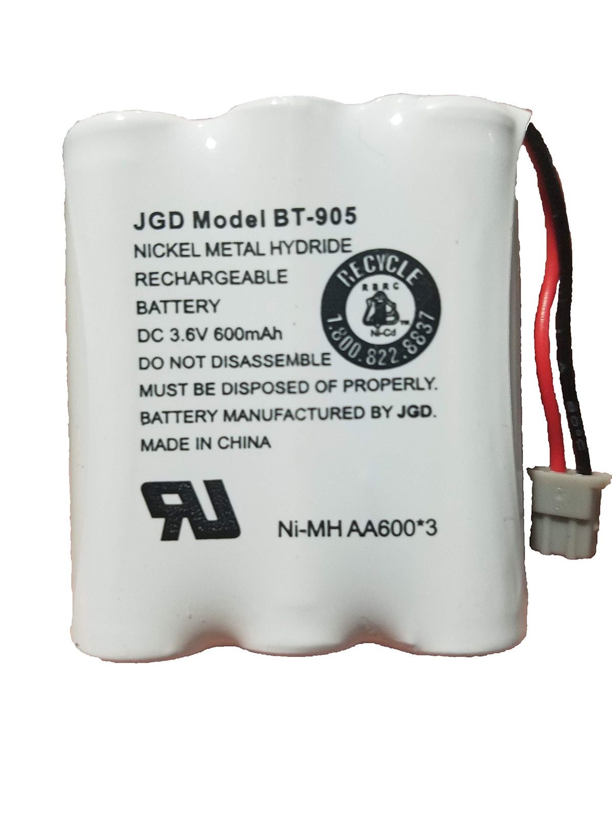 Jgd Bt-905 Bt-800 Bbty0663001 Battery Compatible With Uniden Bt905 Bt800 Bt-1006 Bp-905Bbty-0444001 Bbty-0449001 Panasonic P-P50
