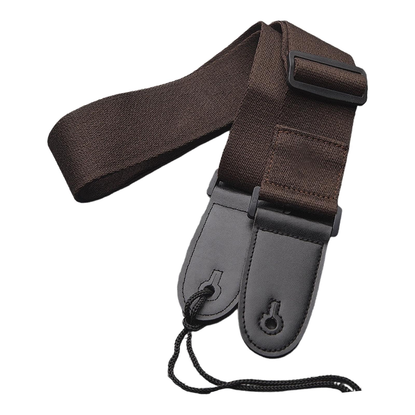 MERISHOPP Guitar Strap Breathable Lightweight Gift Replacement Portable Shoulder Strap Coffee