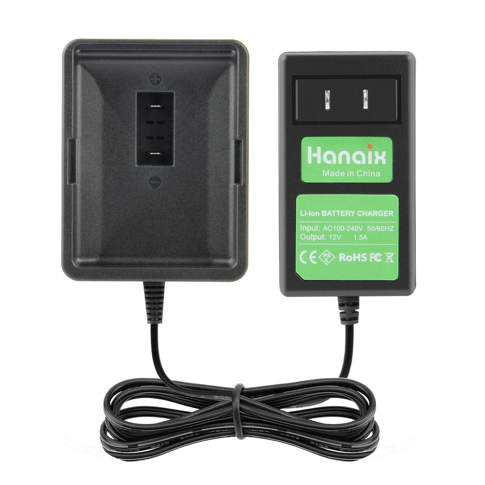 Hanaix 12V Lithium Charger For Ryobi Cb120L Cb121L Bpl 1220 L1212R Cd100 130503001 130503005 (Not For Cb120N) Ryobi 12V Portable