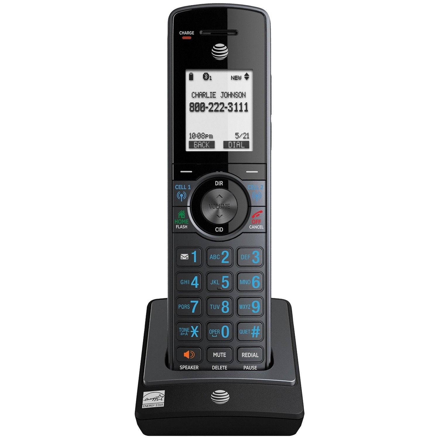 At&T Atclp99007 Connect To Cell Accessory Handset, Multicolored