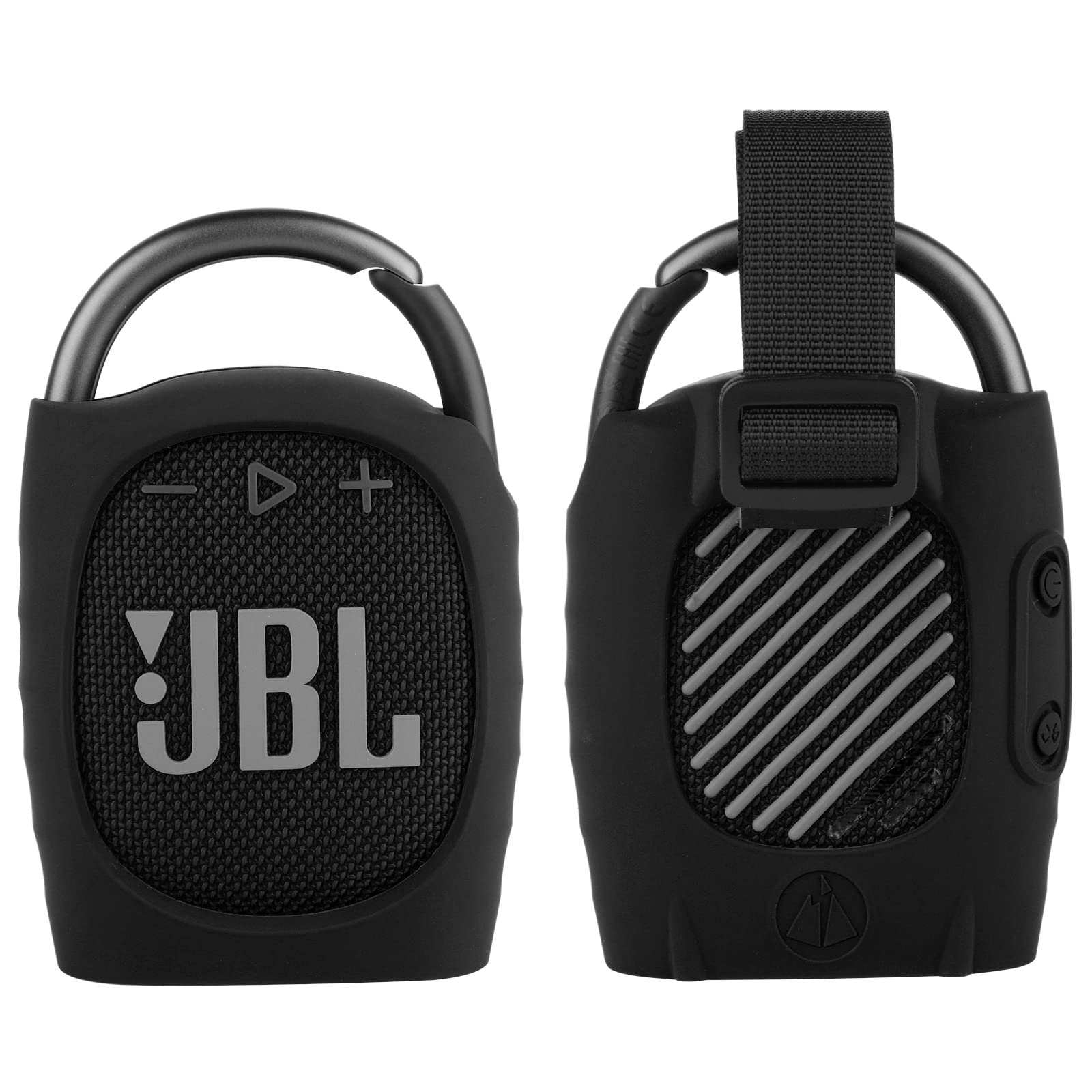 TXEsign Silicone Protective Carrying Case Compatible with JBL Clip 4 - Portable Mini Bluetooth Speaker Carrying Stand Up Cover P