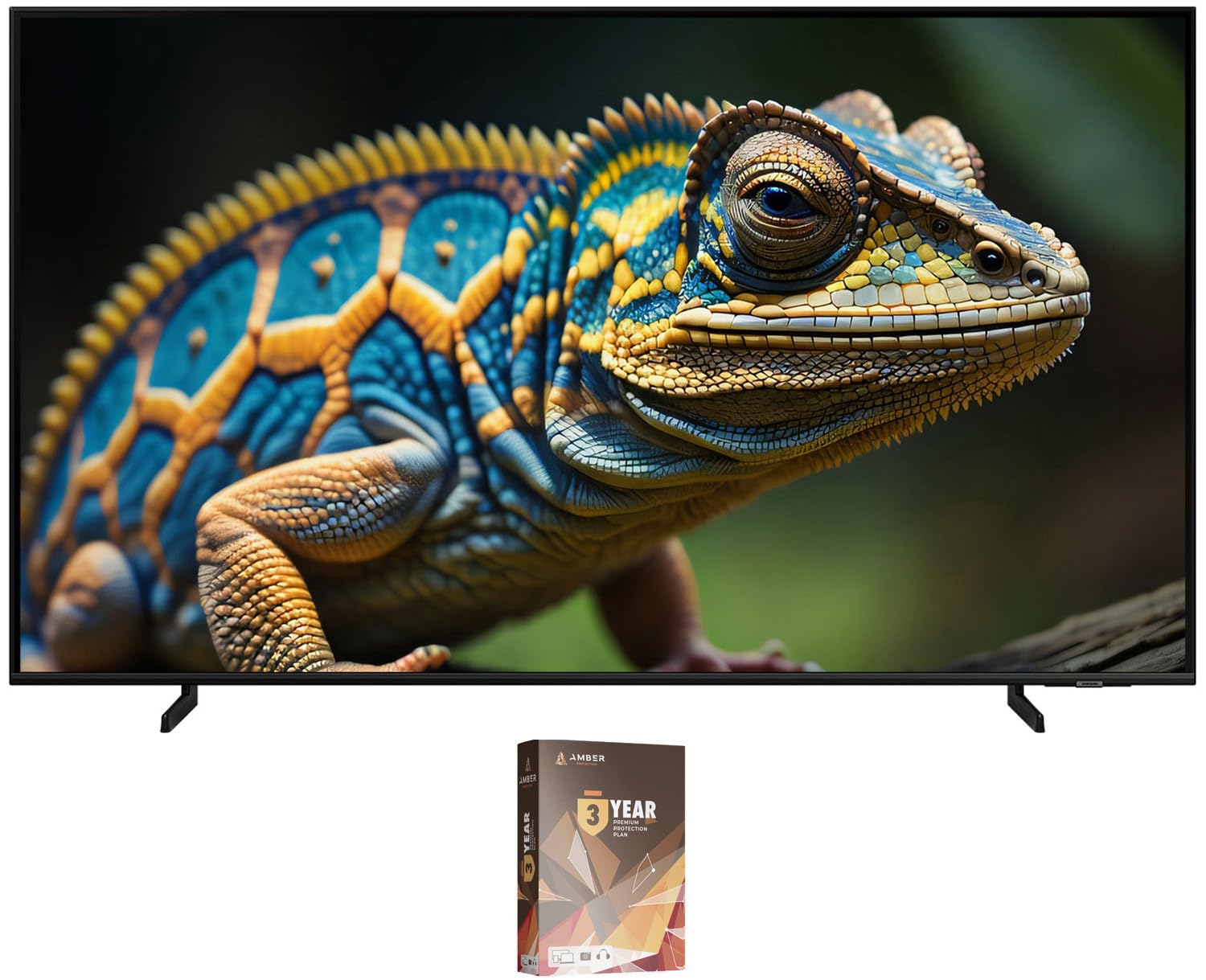 Samsung Qn50Q60Dafxza 50 Inch Q60D Qled 4K Smart Tv With Quantum Hdr And 3 Year Amber Protection Plan (2024)