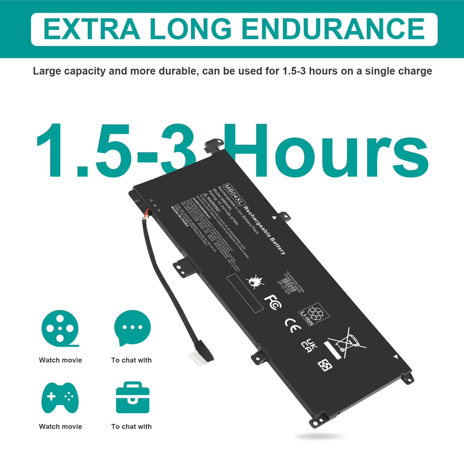 Fancy Buying Mb04Xl Battery For Hp Envy X360 Convertible M6 Aq000 M6 Aq105Dx M6 Aq003Dx M6 Aq103Dx M6 Ar004Dx 15 Aq 15 Aq005Na A