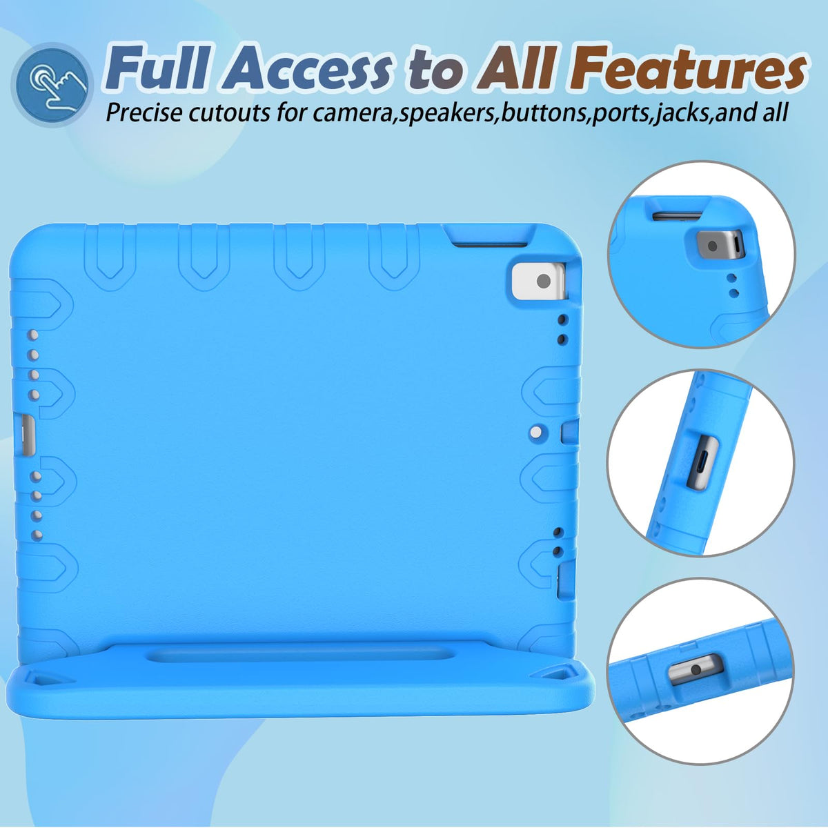 LTROP Kids Case for iPad 9th 8th 7th Gen 10.2 inch Built-in Screen Pro ...