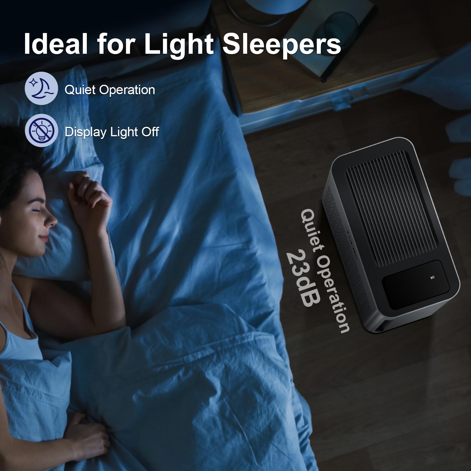 Tolife Air Purifiers For Home Large Room Up To 1295 Ft With Pm 2.5 Display Air Quality Sensor, Auto Mode, Timer, Hepa Air Purifi