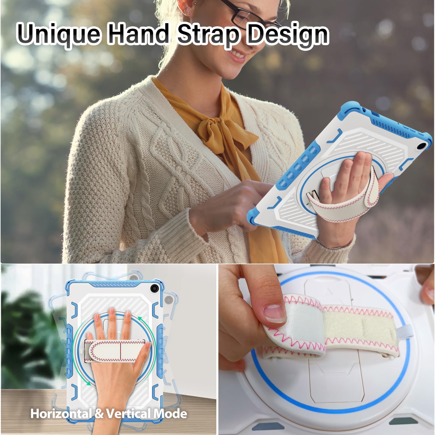 Tasskto For(2023 Release Tabletflre 10 Inch Case 13Thgeneration, Also For 10In Sony Nokia