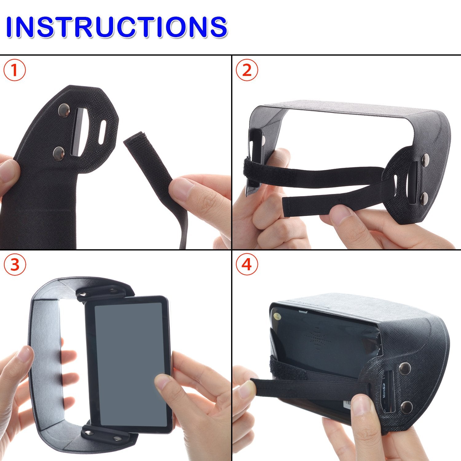 Gps Navigator Sunshade Tfy Universal Gps Sun Shade & Glare Visor Shield For 7 Inch Car Navigator