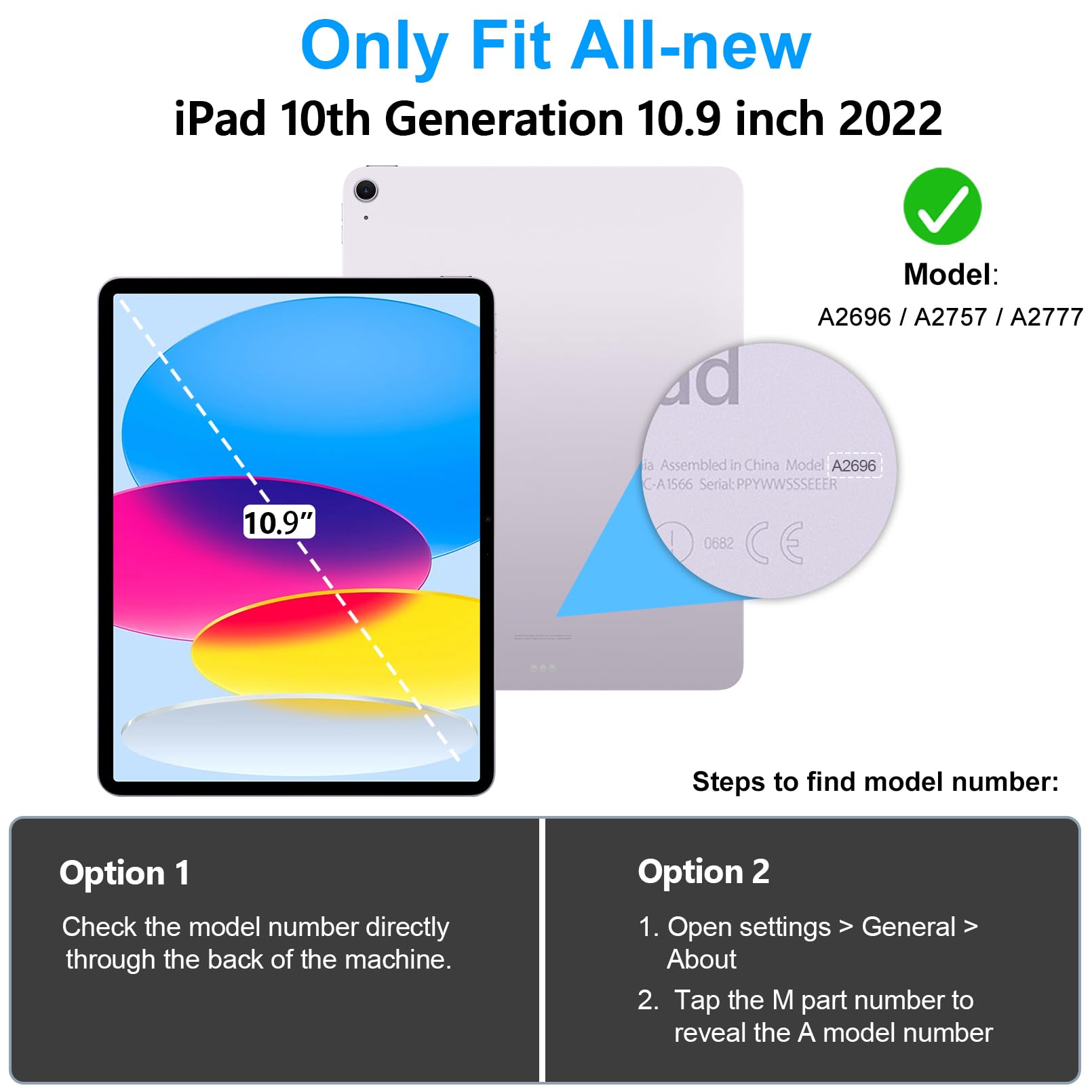 Case For Ipad 10Th Generation 2022:Miesherk Stock Military Grade Shockproof Rugged Case For Ipad 10Th Gen 10.9'' W/Screen Protec