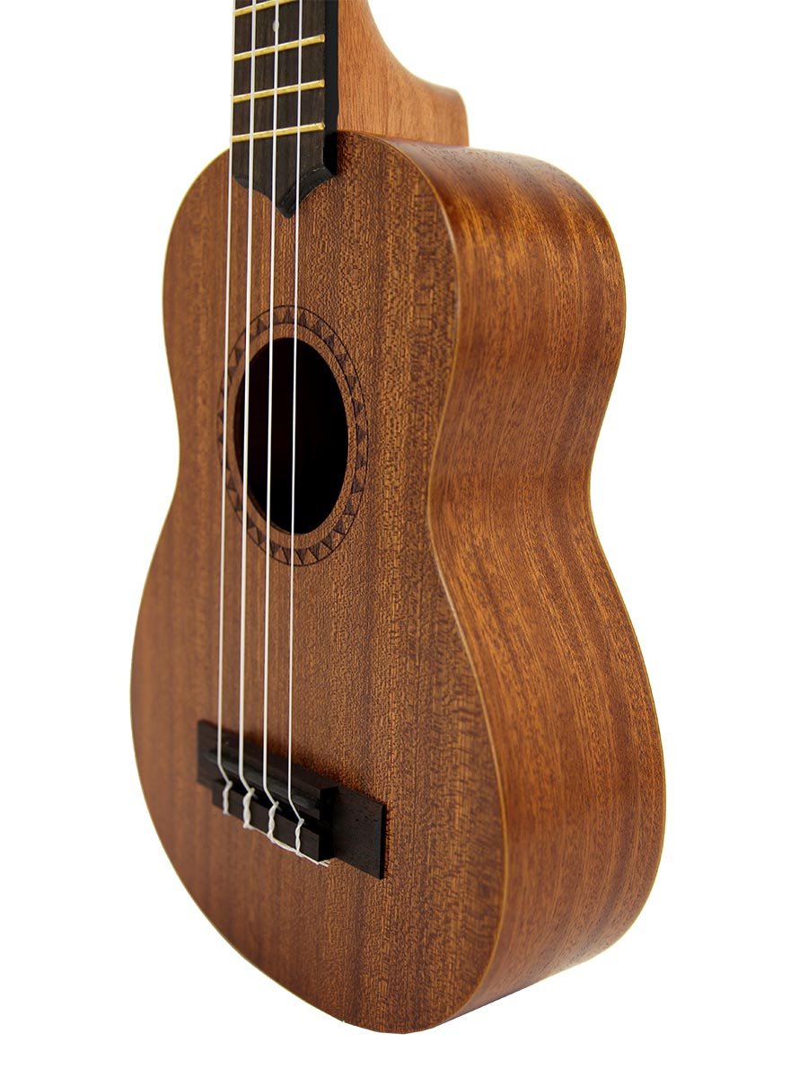 Official Kala Learn To Play Ukulele Soprano Starter Kit, Satin Mahogany   Includes Online Lessons, Tuner App, And Booklet (Kala