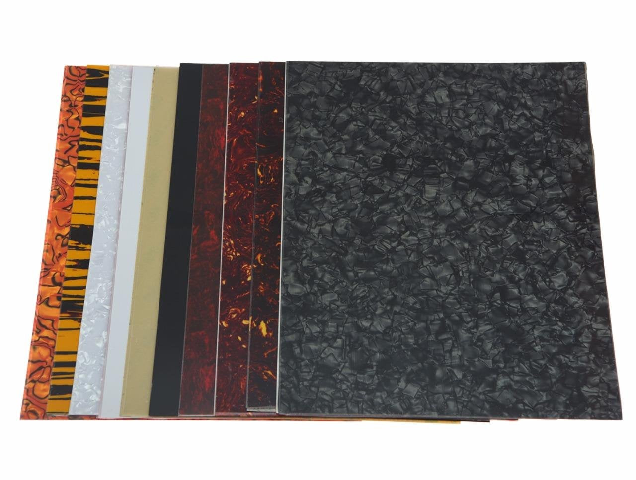 Dopro 25X20Cm Blackpearl Acoustic Guitar Self Adhesive Scratch Plate Sheet Pickguard Material Sheet