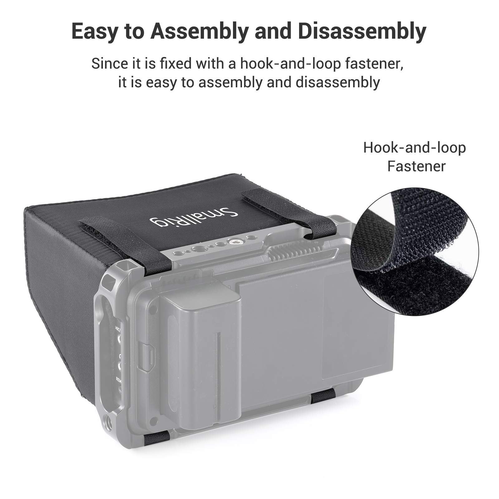 Smallrig Sun Hood For Atomos Shinobi 5 / Ninja Series Cage Vh2269